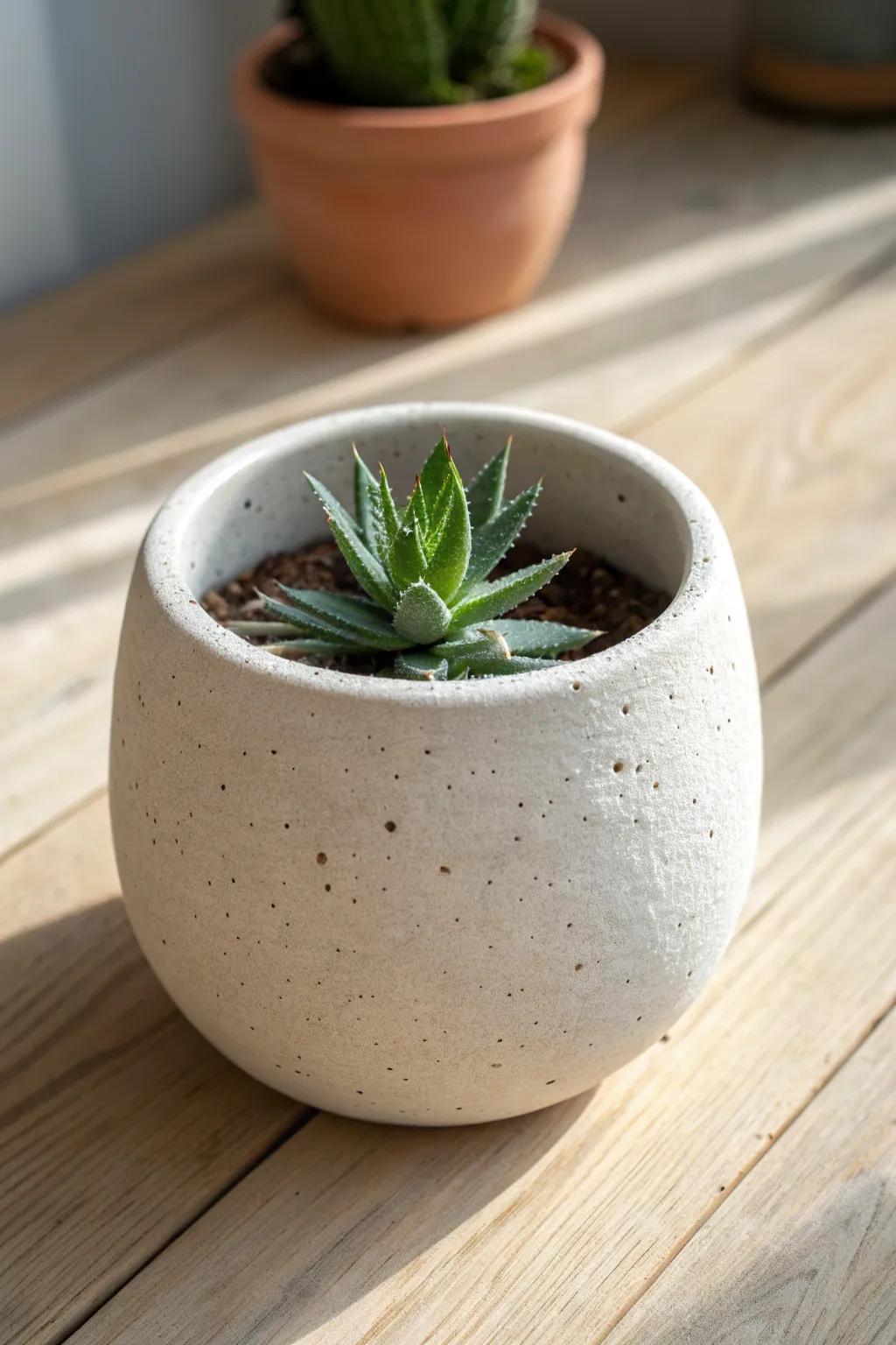 Enhance your surroundings with the sophistication of understated clay vessels, where simplicity intertwines with elegance.