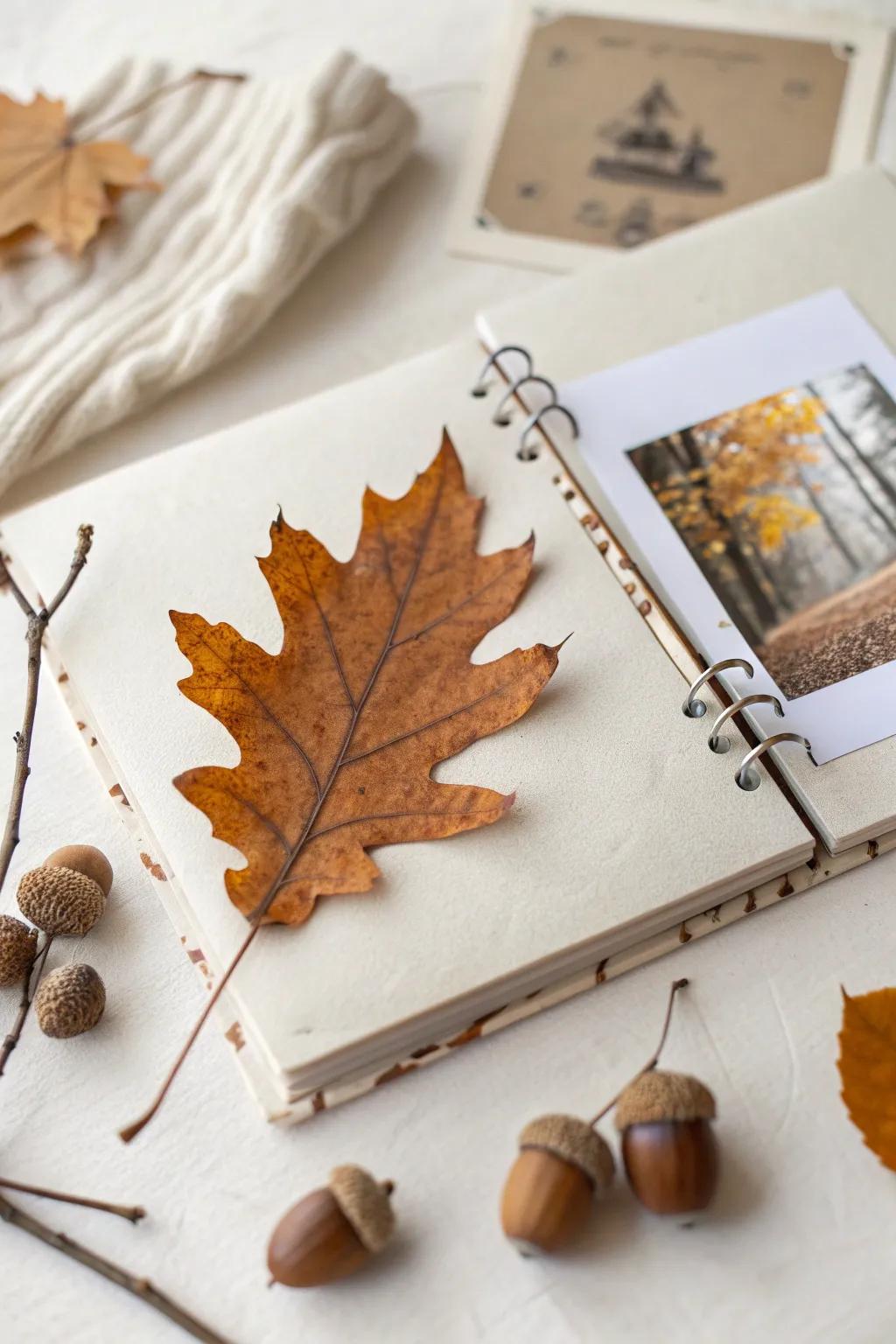 Preserve your memories using nature's exquisite borders.