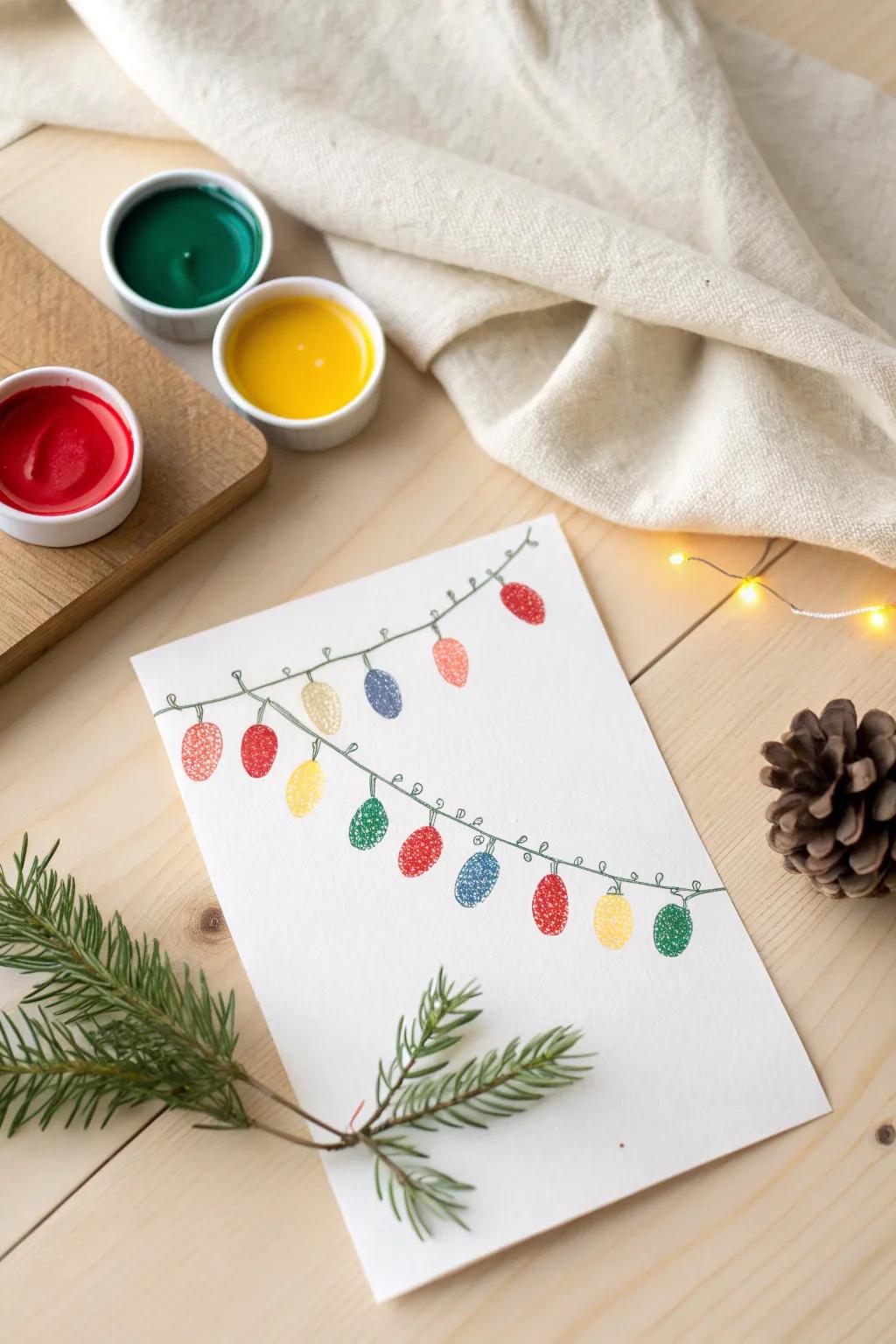 Illuminate your Christmas through your children’s playful fingers and colorful innovation! 🎨✨ #FingerprintFun #ScandiBohoChristmas