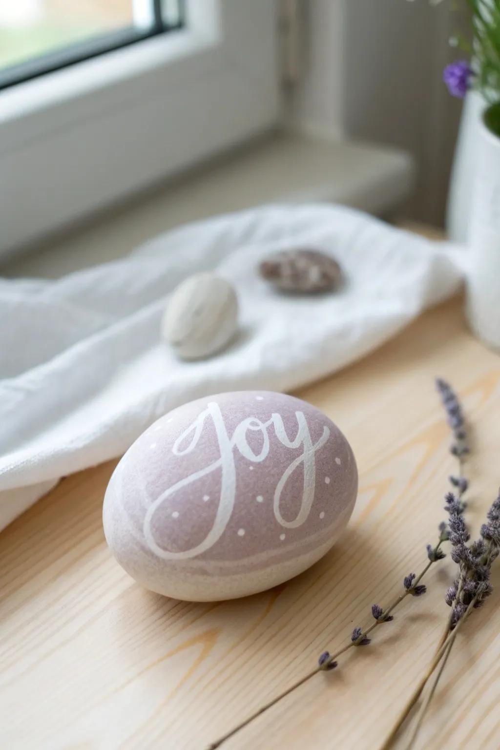 Disseminate joy and encouragement through beautifully adorned stones—a straightforward craft that radiates happiness in any setting.