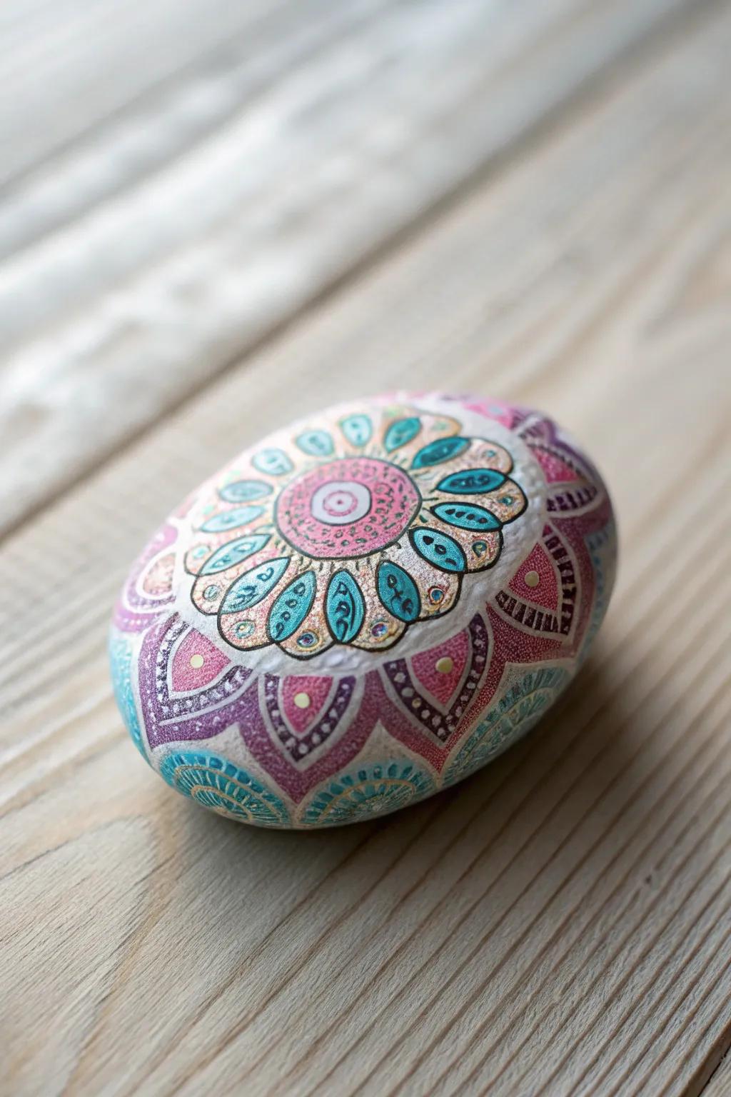 Transform unadorned stones into vibrant artworks—a straightforward, cheerful craft to brighten any environment.
