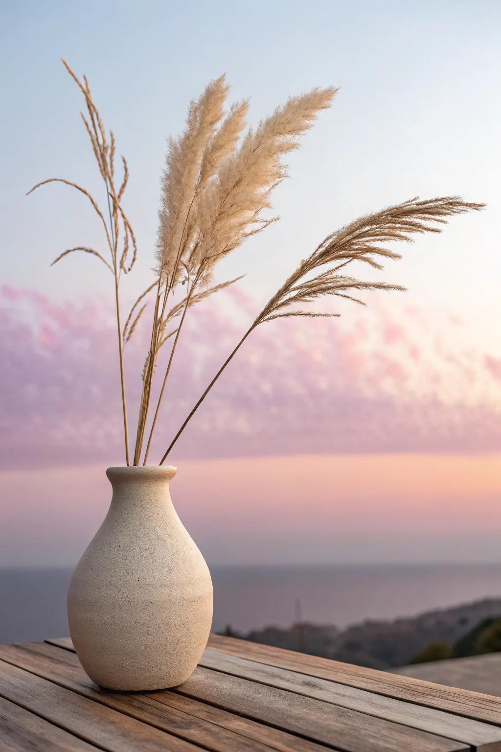 Cherish a sense of tranquility through the incorporation of ethereal gradient vistas and streamlined minimalist aesthetics.