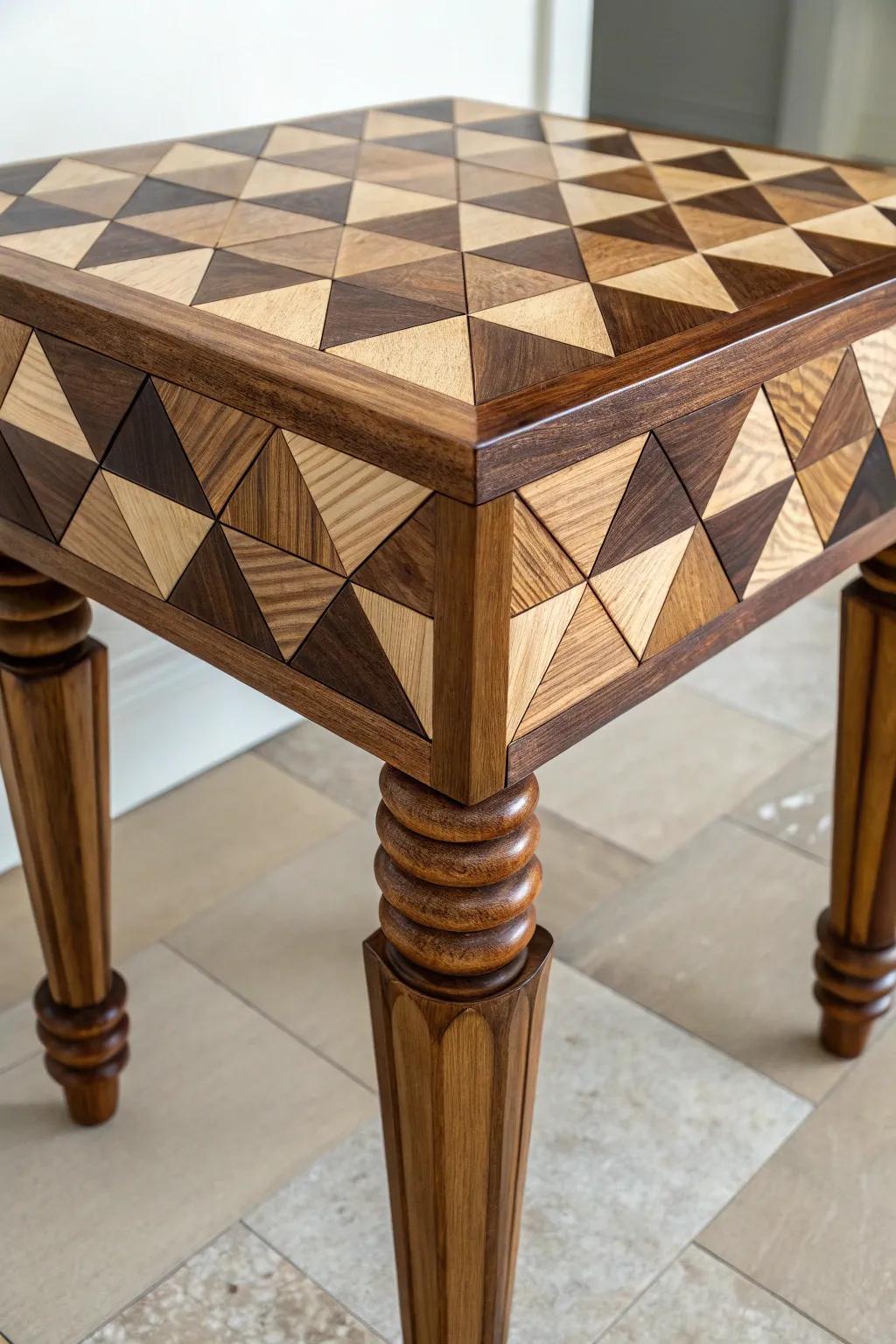 Enhance Your Ambiance: Geometric Timber Marvels for Today's Artisan.