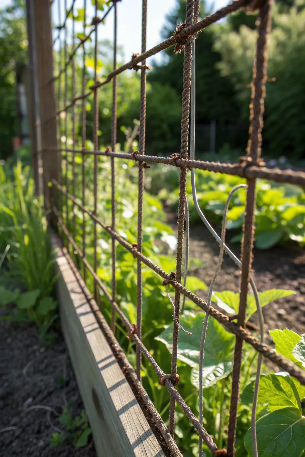 Enhance your garden's allure with a handcrafted panel trellis, where robustness meets grace.