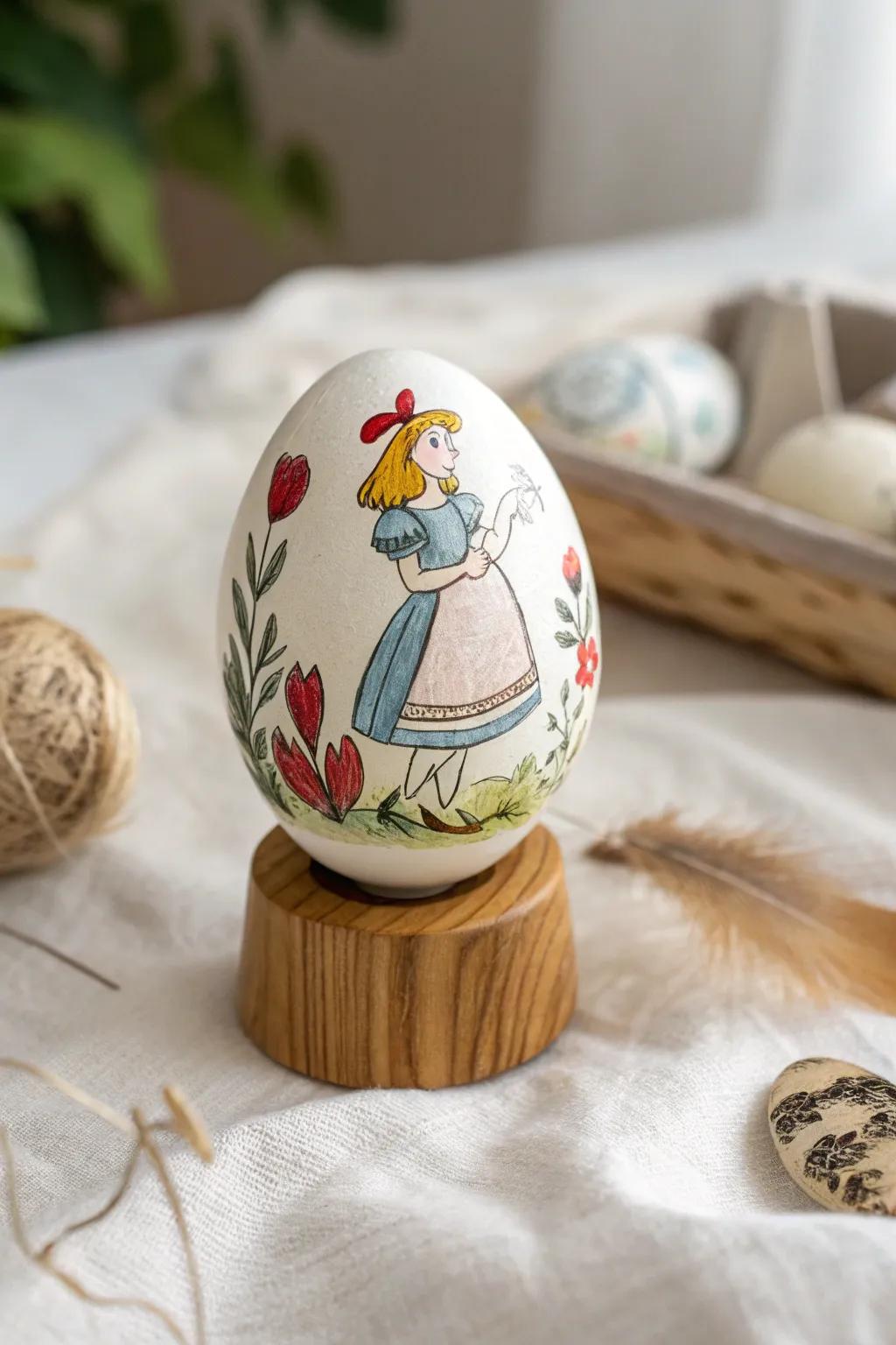 Elevate your Easter festivities with delightful character eggs, infusing animated enchantment into your home decor!