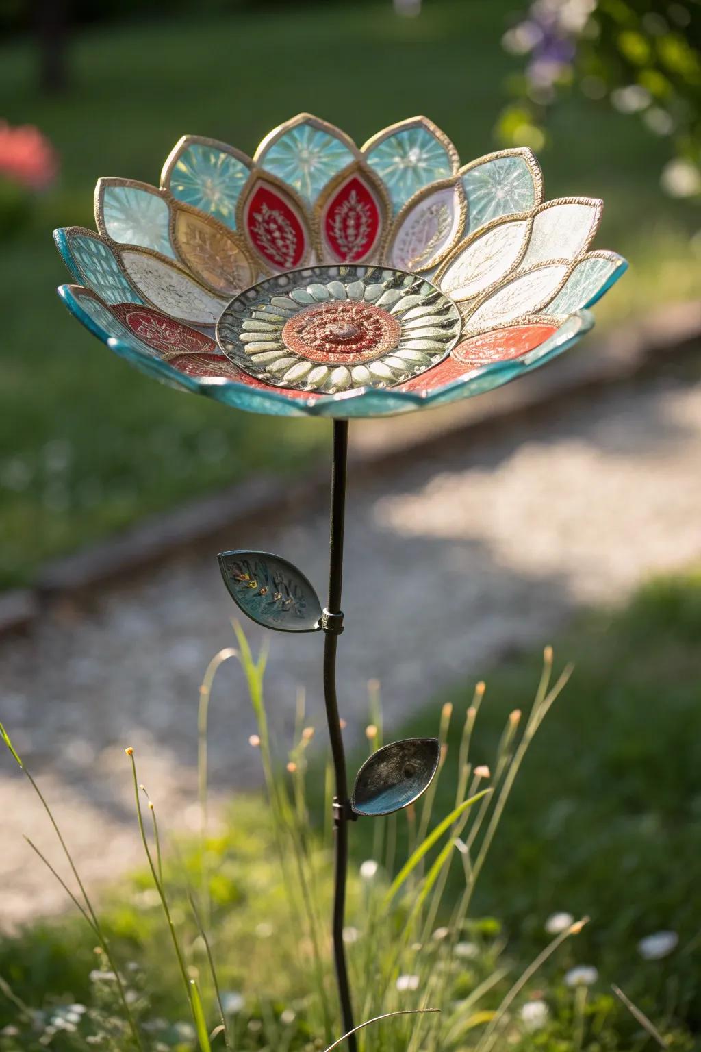 Convert thrifty finds into stunning glass garden blooms with a hint of Scandinavian grace.