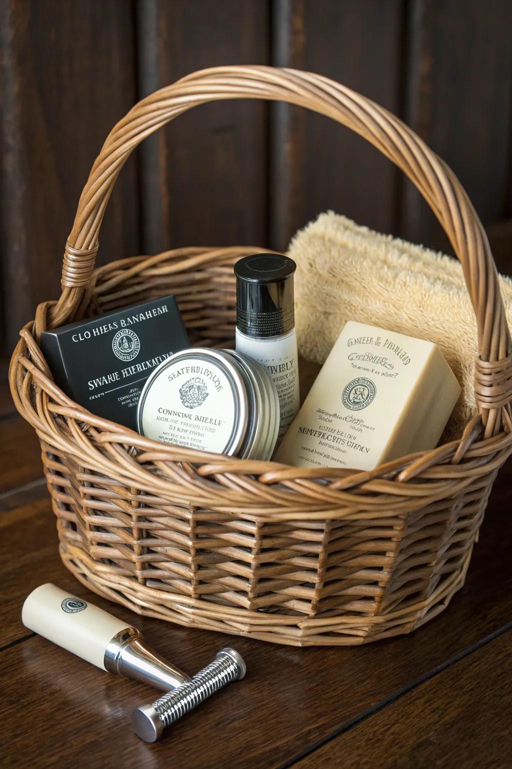 Enhance Dad's personal care regimen with the ideal fusion of opulence and utility.
