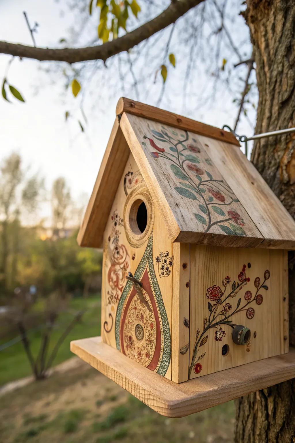 Transform humble timber into an enchanting backyard showpiece with the ageless nesting haven project.