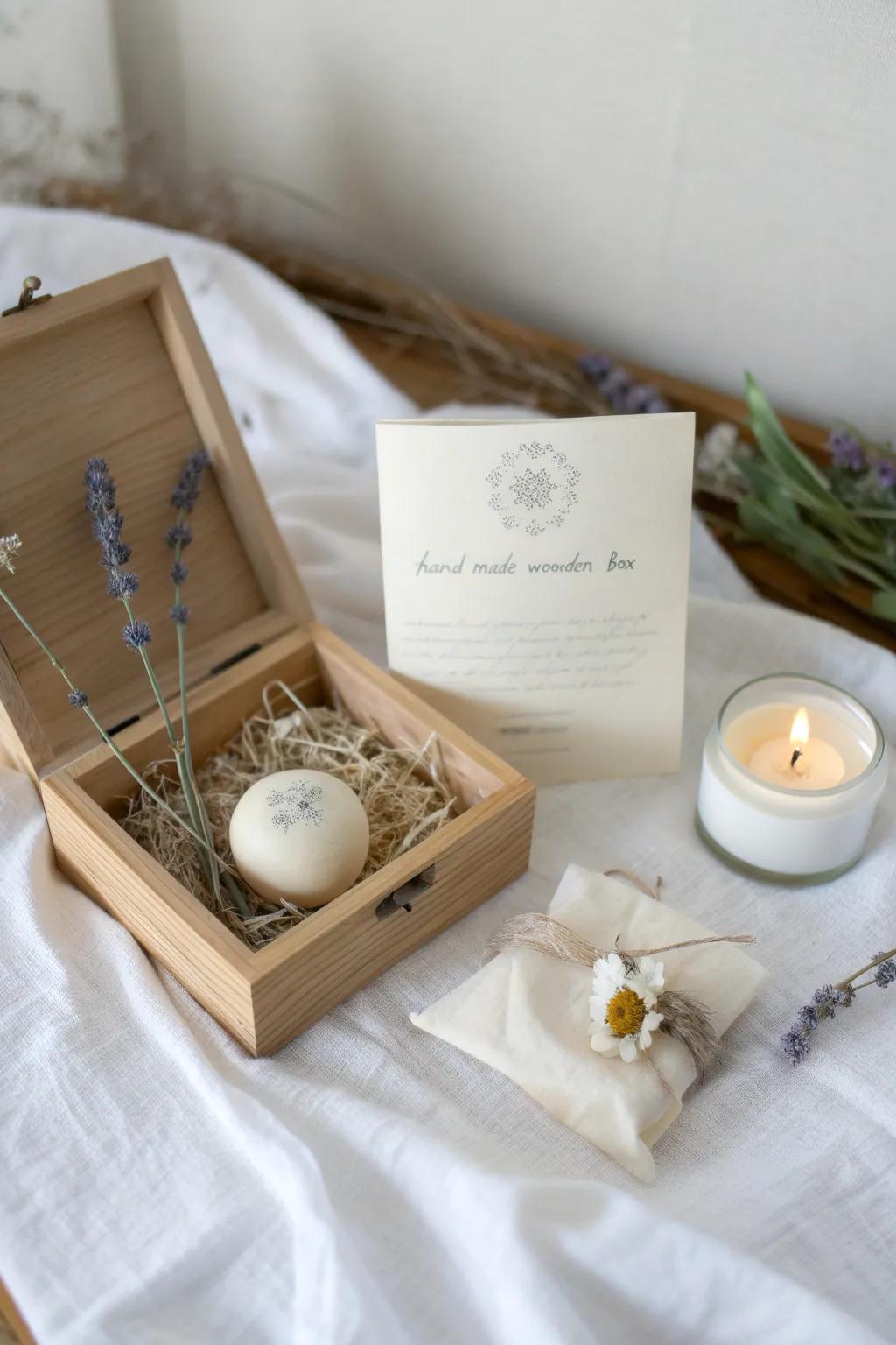 Seek peace in simplicity: Unlock your stress-relief box for a moment of peace and serenity.