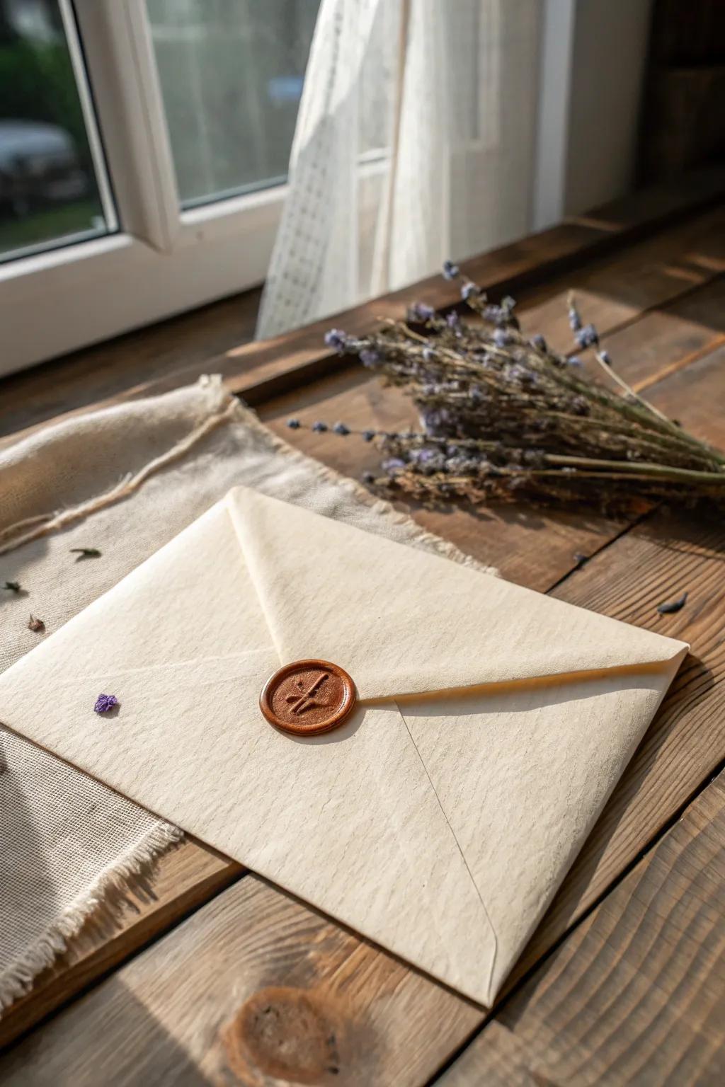 A letter to treasure whenever you're longing for my presence.