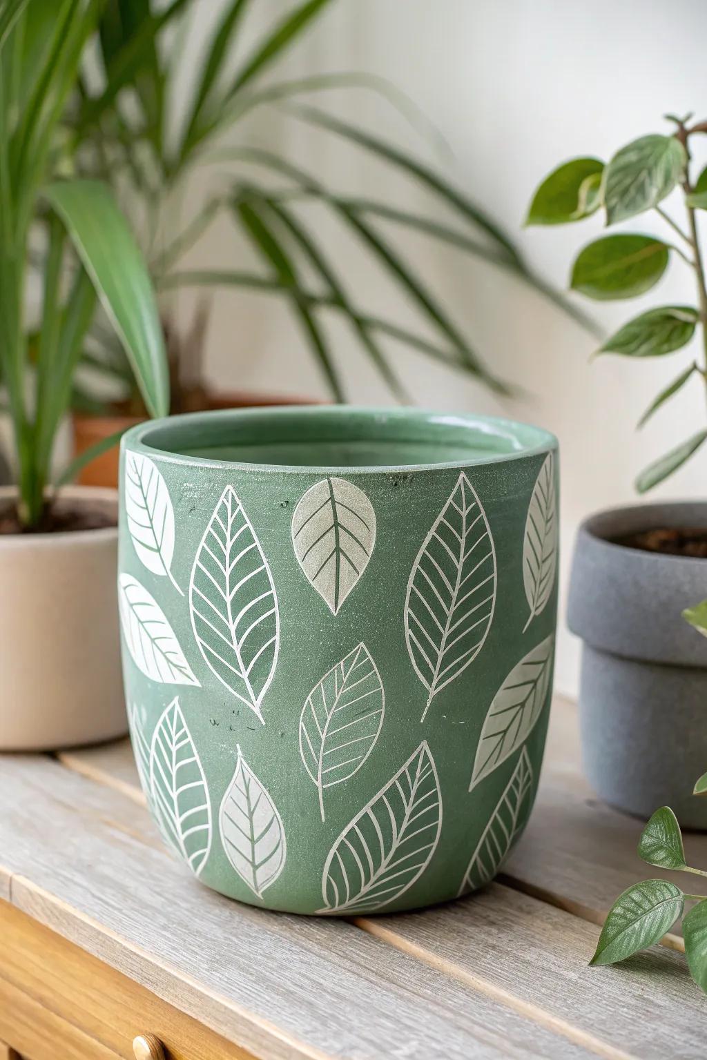 Find harmony with leaf patterns that bring a serene, natural touch to your home decor.