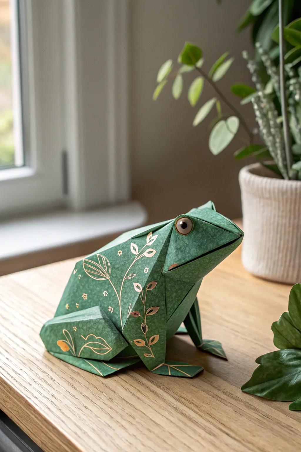 Embark on an imaginative journey with these endearing paper-crafted lizards!
