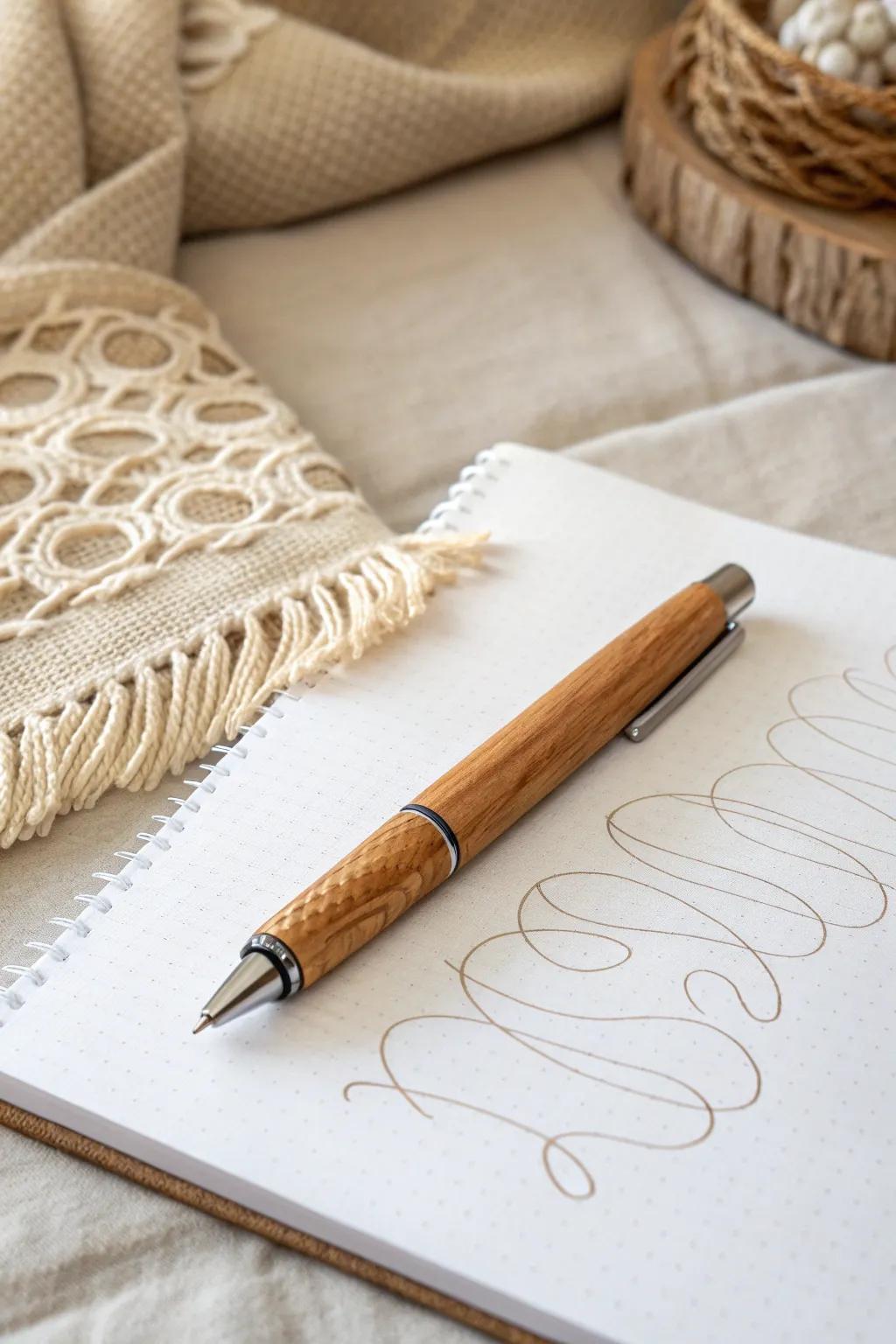 Let your imagination surge like ocean waves with each stroke of this beautifully crafted pen. 🌊✨