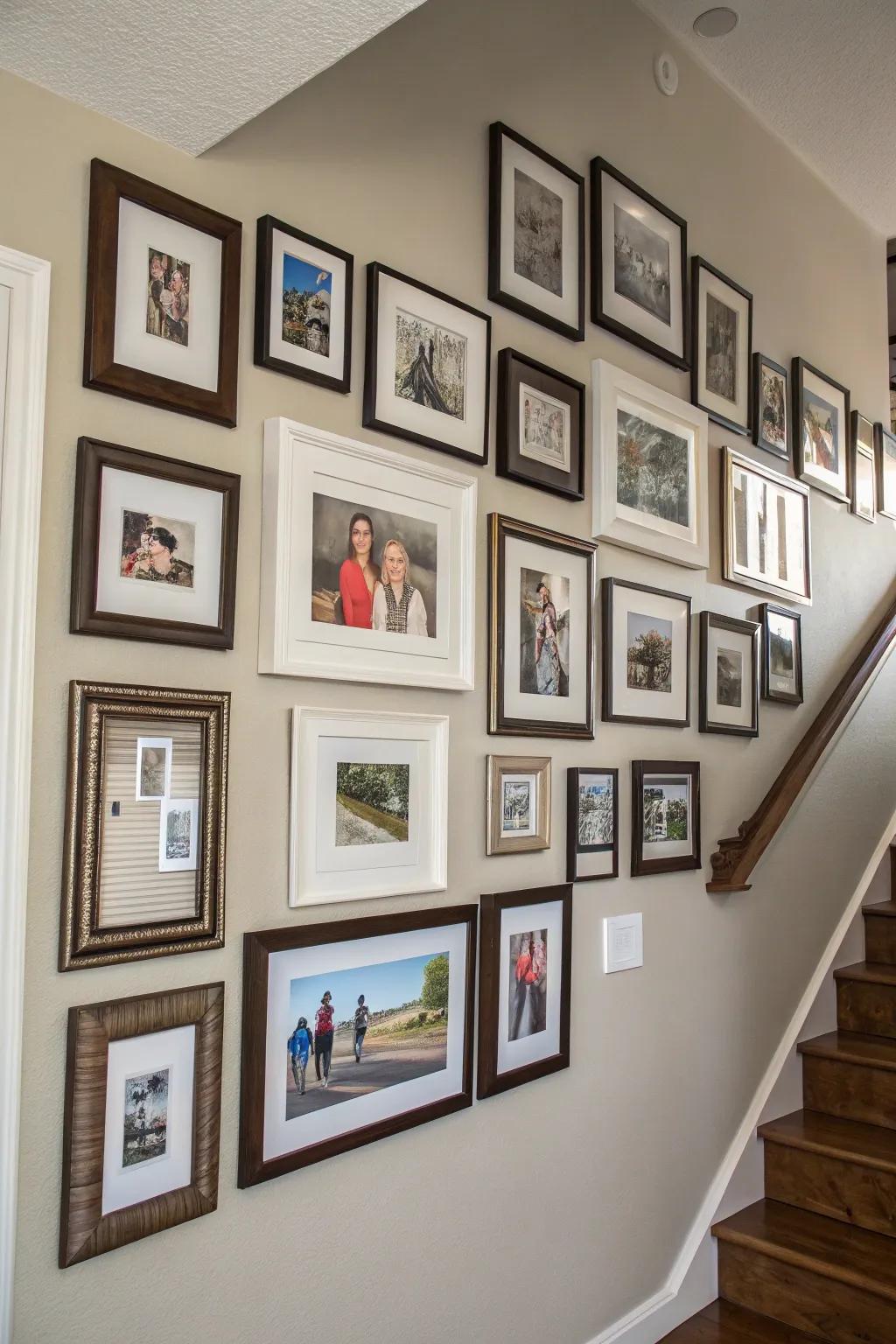 A symmetrical grid offers a balanced and harmonious look.