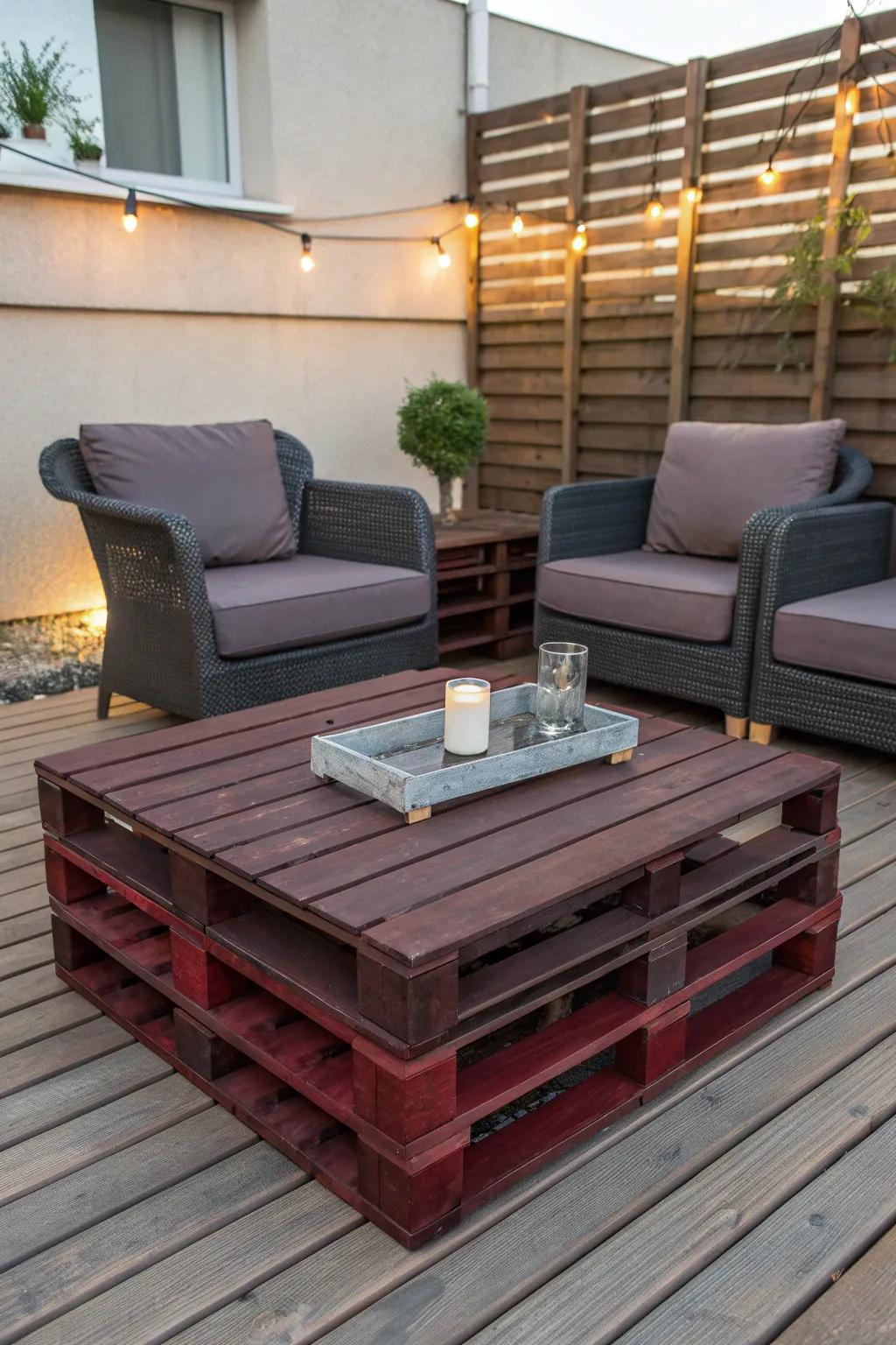 Enhance your outdoor area with refined workmanship: an ideal combination of elegance and practicality.