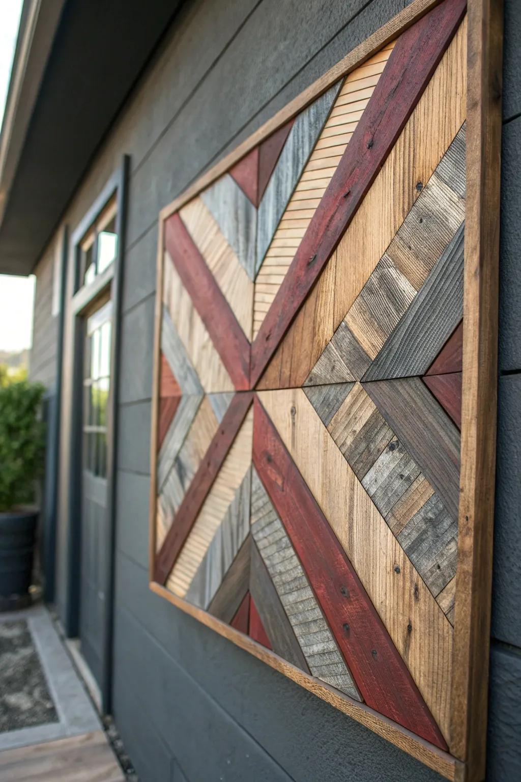 Enhance your area with the enduring charm of handcrafted salvaged timber artistry.