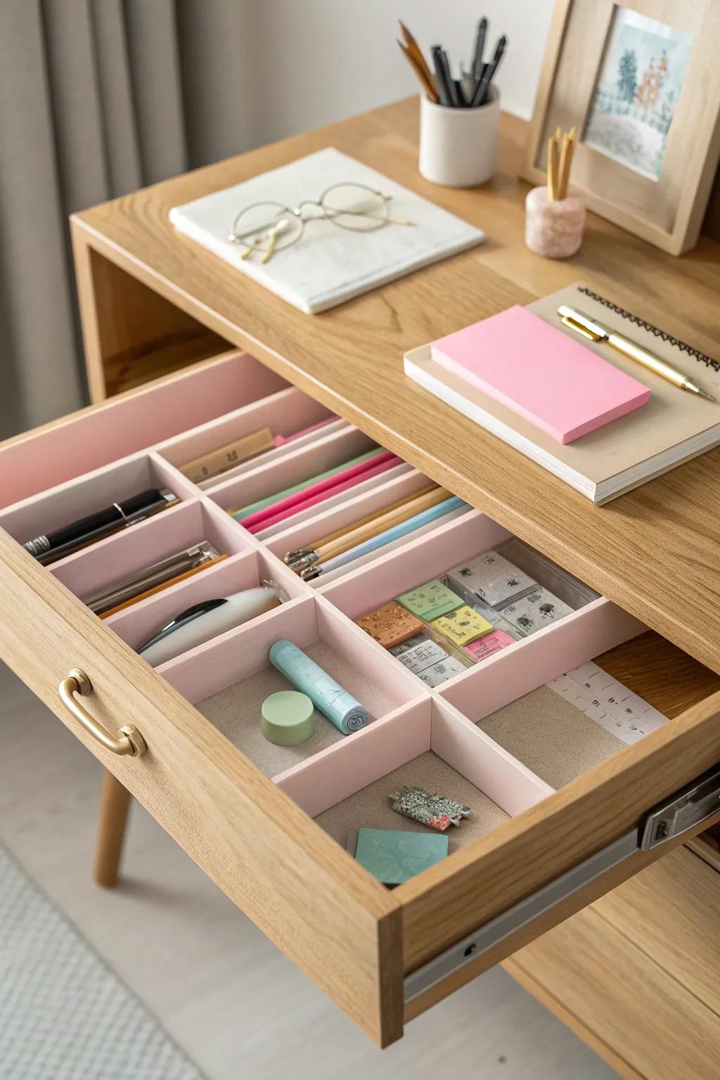 Transform disorder into serenity with homemade drawer separators—where ease blends with sophistication.