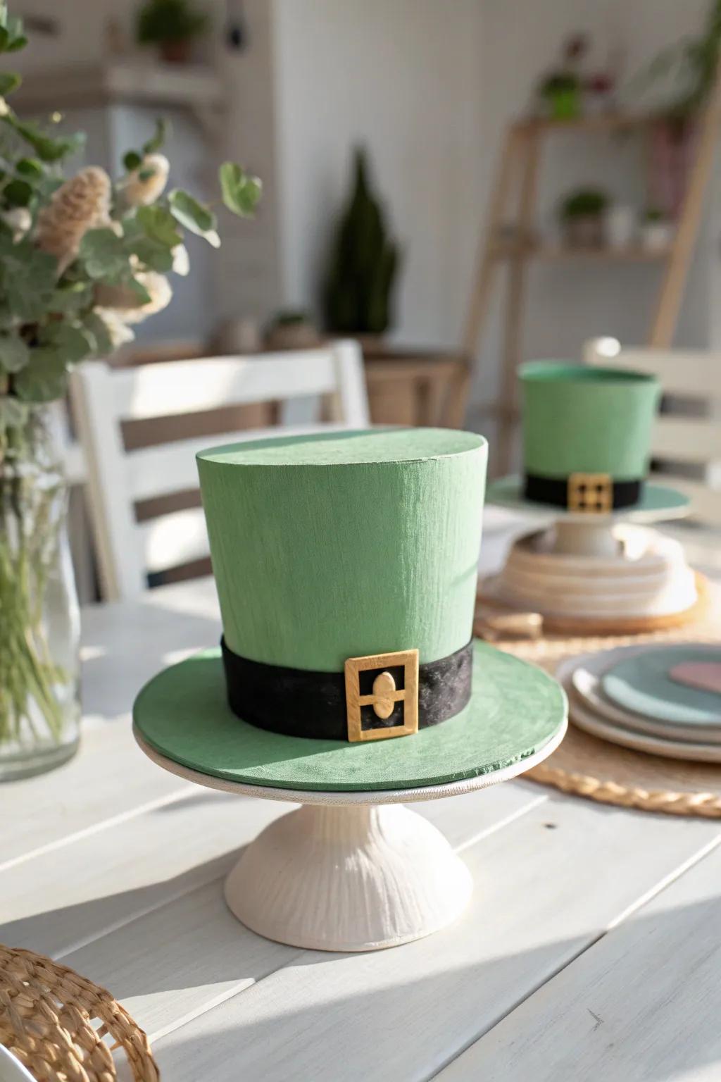 Infuse your festivities with enchantment through these captivating little people hat treat vessels!