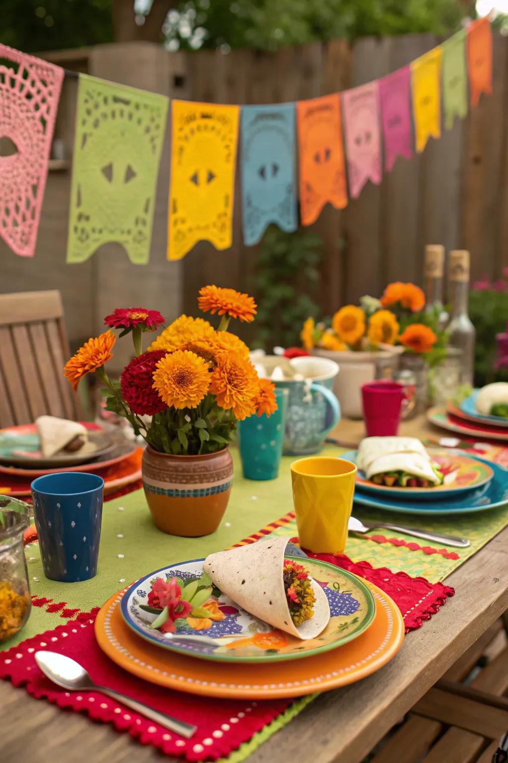 Infuse your dinner table with the hues and essences of Mexico.