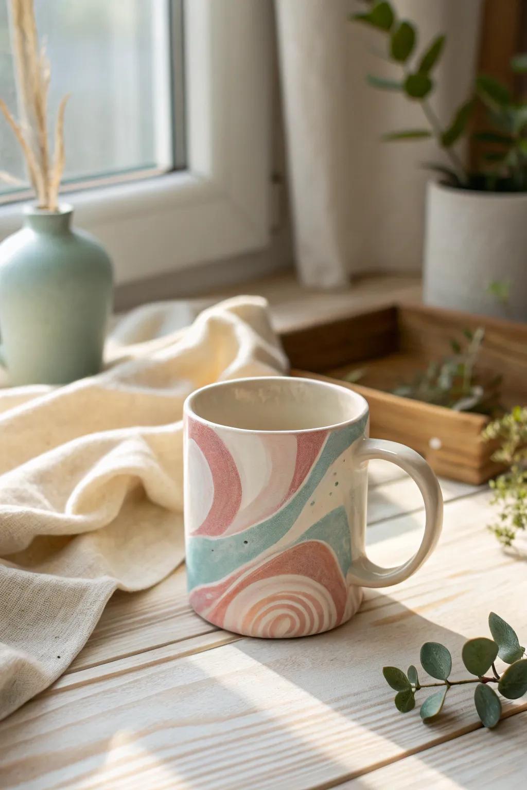 Enhance your morning beverage experience with a dash of artisanal sophistication. ☕✨ #HandcraftedBeauty #ScandiBoho