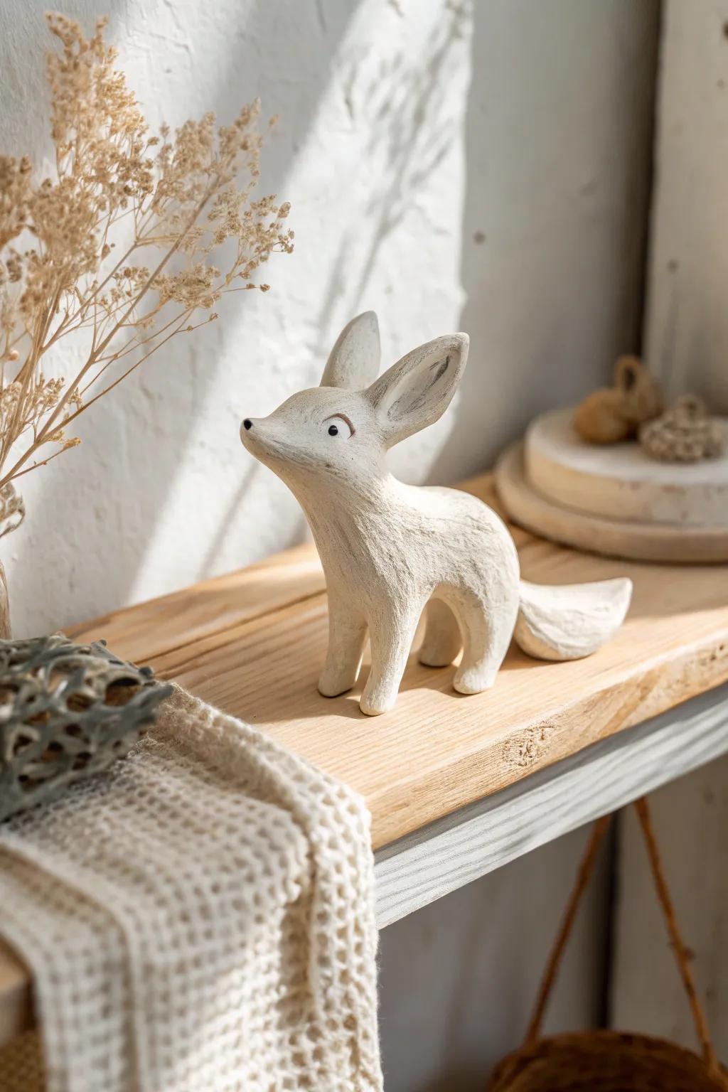 Infuse your space with a hint of fancy and charm through artisanal miniature clay sculptures.
