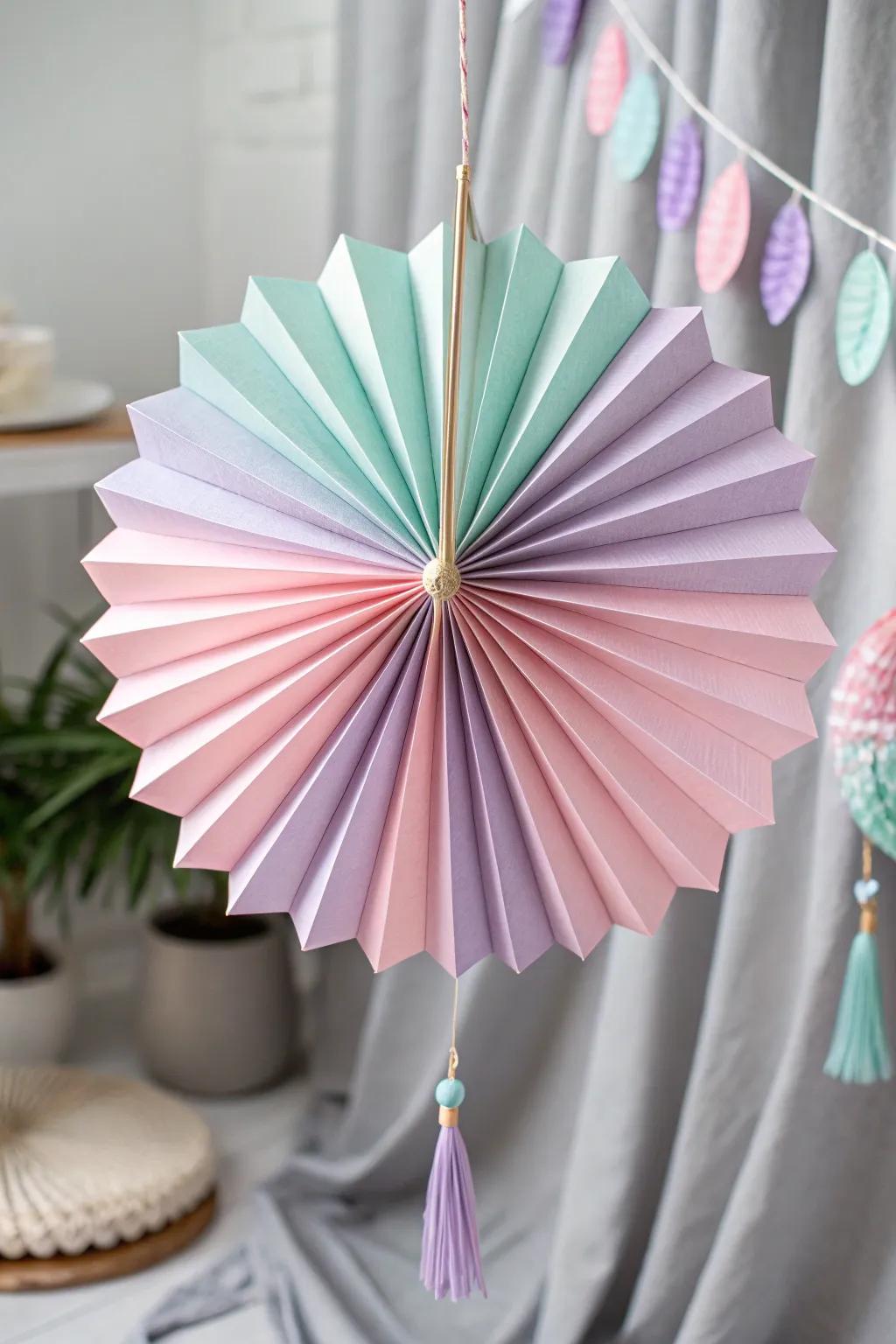 Enhance your space with the quirky elegance of 3D paper umbrellas—where creativity meets craftsmanship!