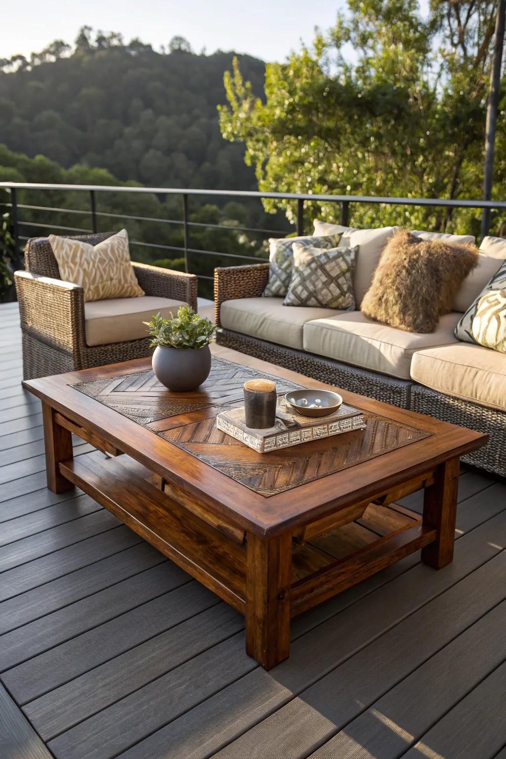 Enhance your outdoor setting with elements of skilled artistry and absolute comfort.
