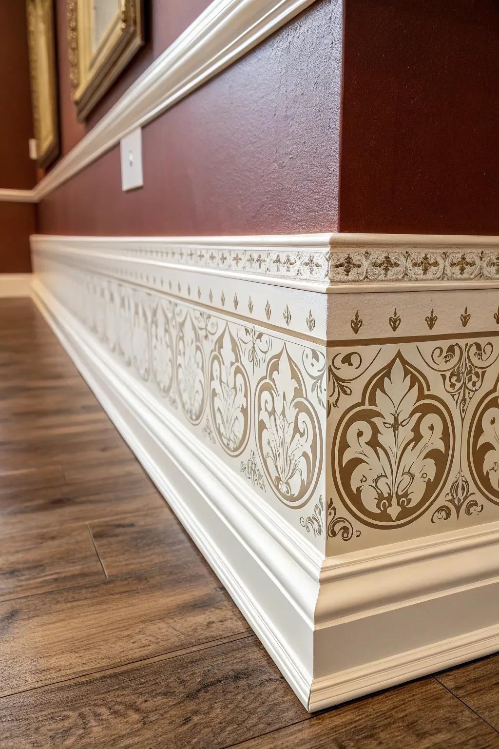 Transform your area with artistic standard-size trims that showcase graceful craftsmanship.
