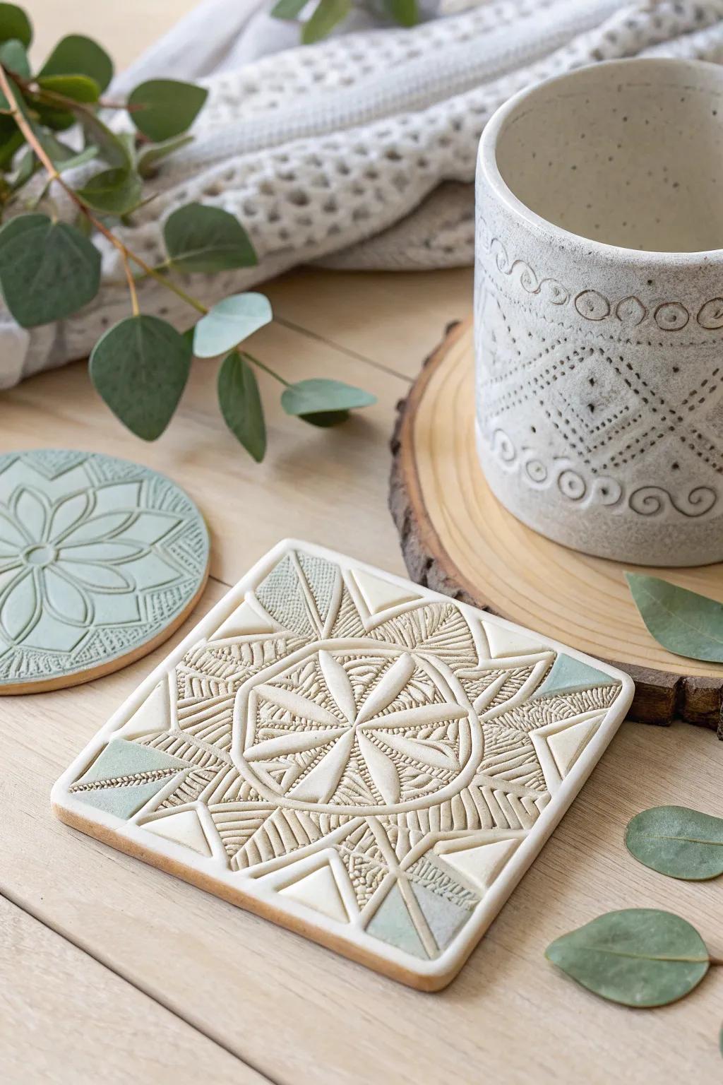 Elevate your home decor with custom 3D pen drinks mats—where simplicity meets artistry.