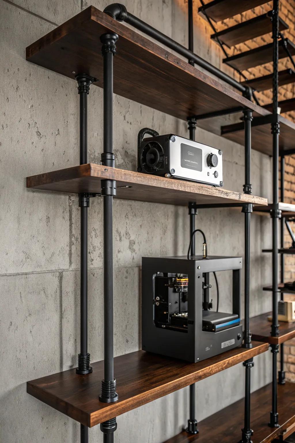 Elevate your studio with industrial elegance: sturdy, stylish, and perfectly crafted.