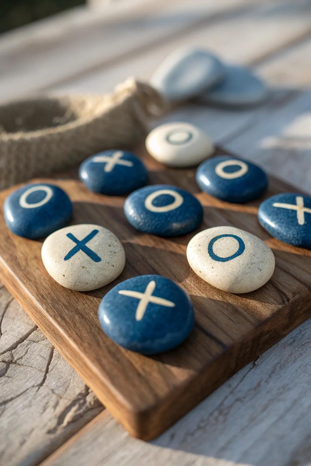 Transform your game evenings with an artistically made tic tac toe set that unifies artistry and strategy.