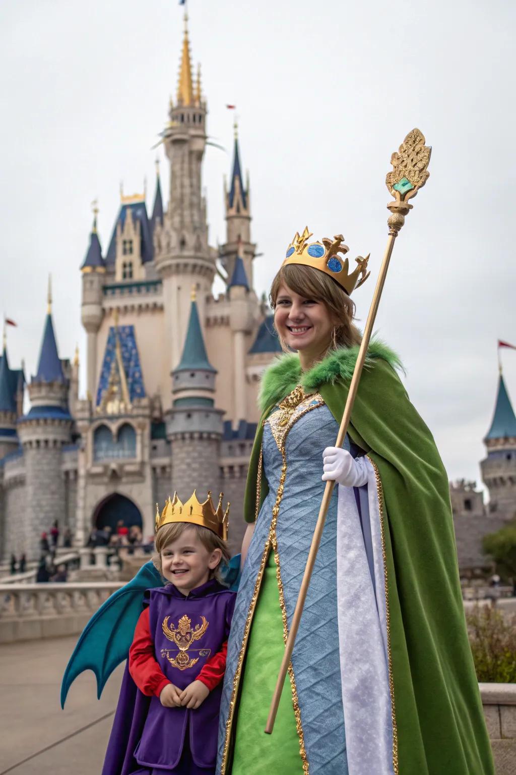 A royal journey with a regent and his dragon.
