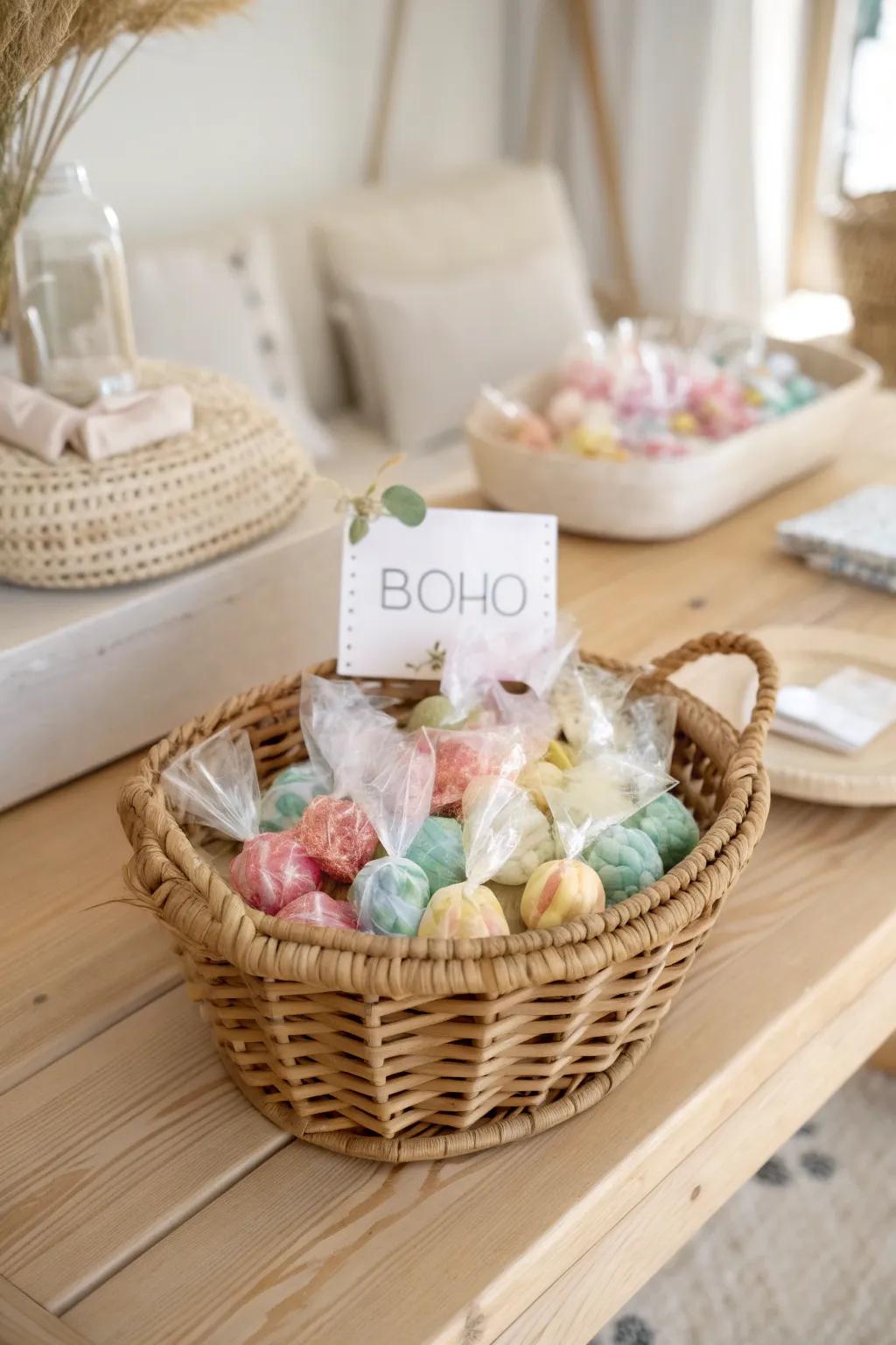Relish every nuance with this personalized candy assortment, crafted with affection and natural beauty.