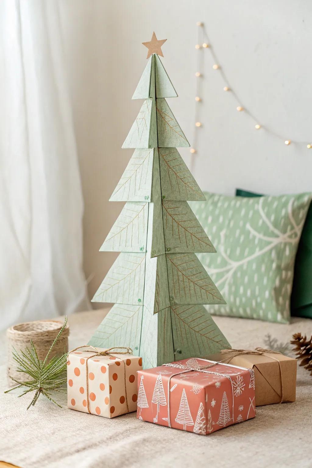 Commemorate the elation of unpretentiousness through this endearing Christmas card concept tailored for the young!