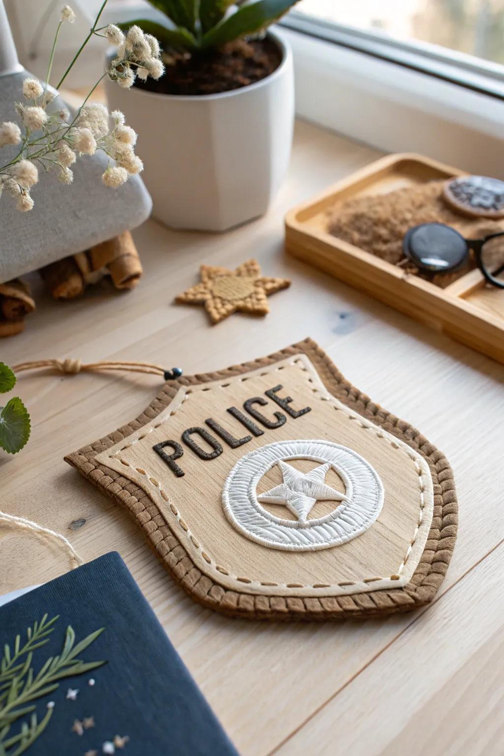 Crafting Creativity: A minimalist take on pretend play attire with a touch of Boho charm.