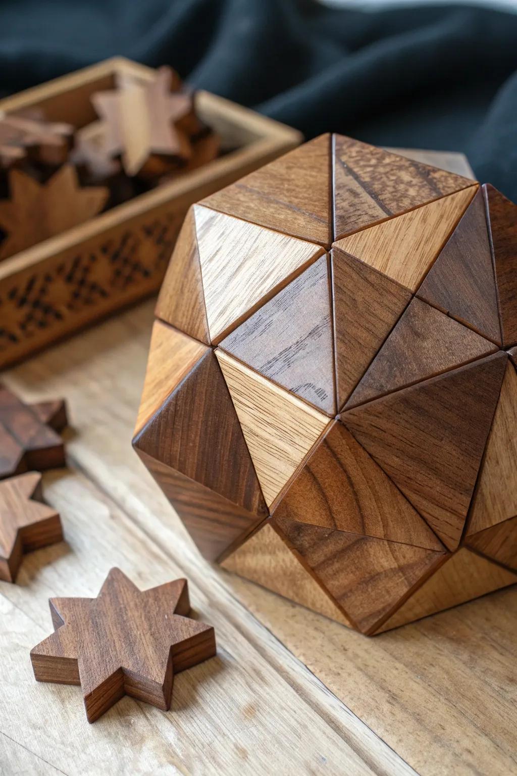Unleash creativity with intricate lumber puzzles. A masterpiece waiting to be solved.