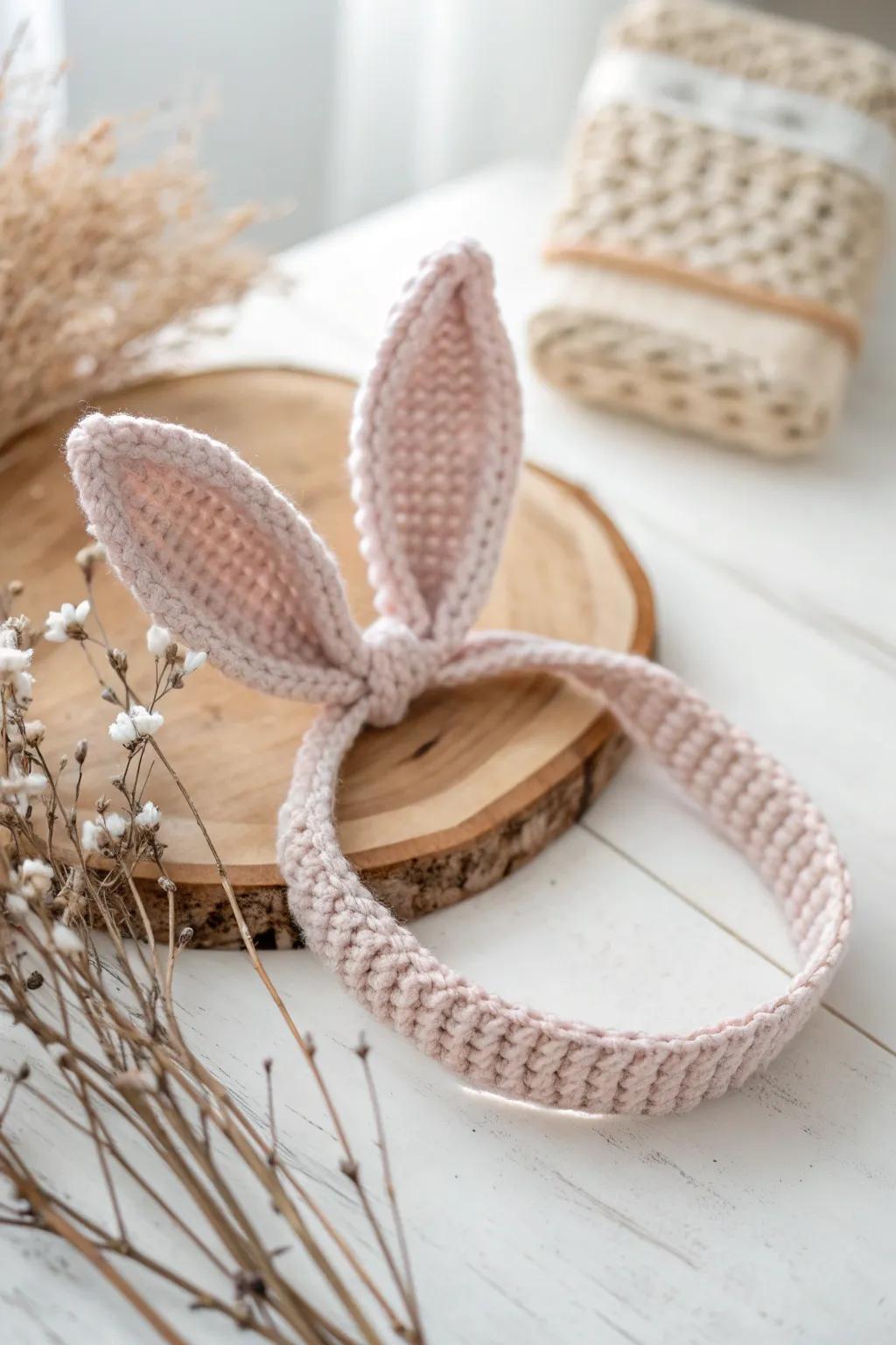 Hop into vogue with these enchanting weaving bunny ear bands—where spirited encounters understated elegance!