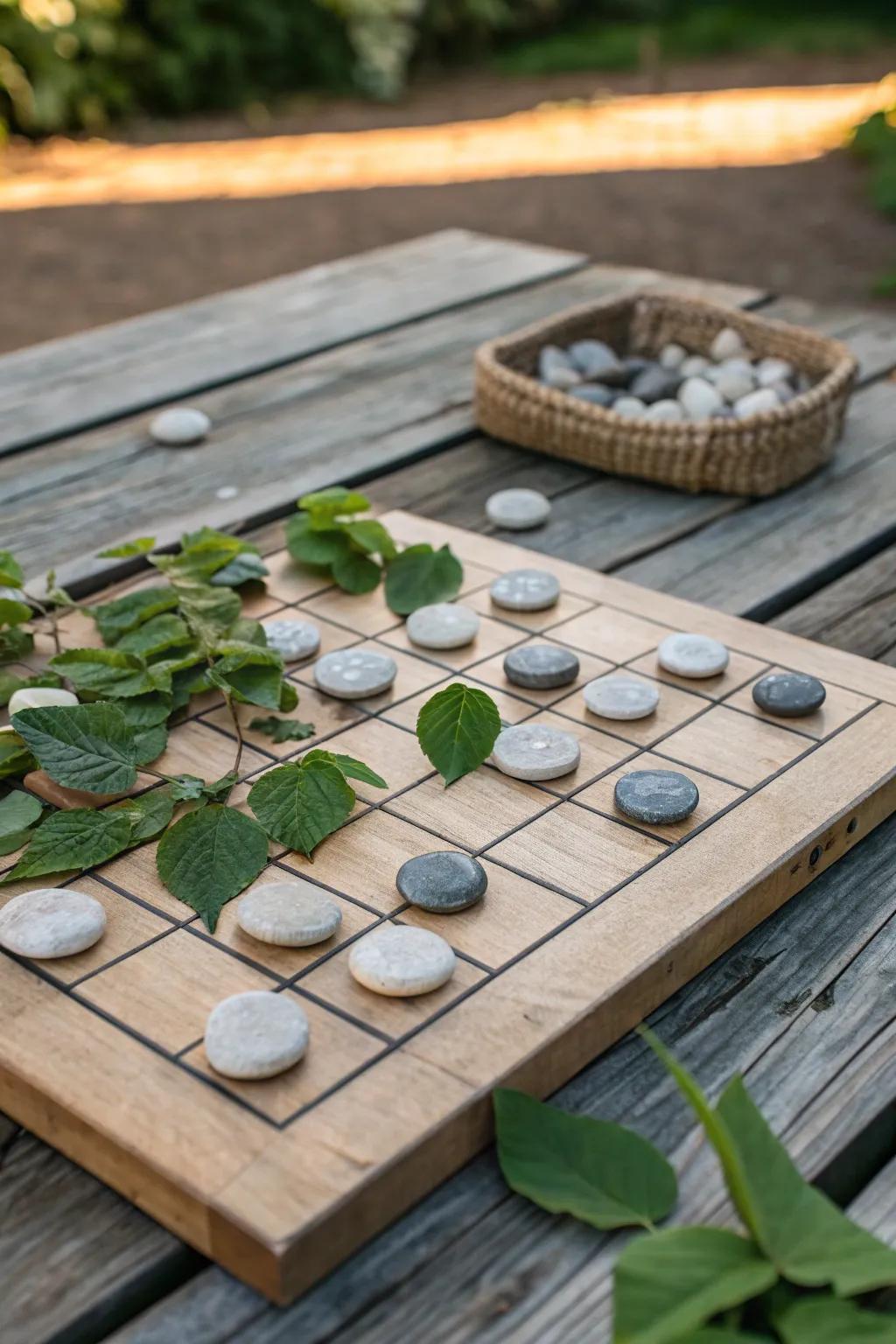 Dive into nature-inspired fun with this at-home outdoor board game, where creative thinking meets the beauty of the natural world.