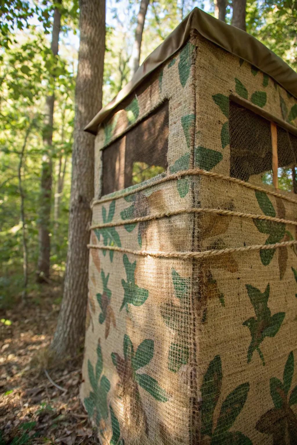 Design the Perfect Camouflage: Rough Material and Paint in Harmony