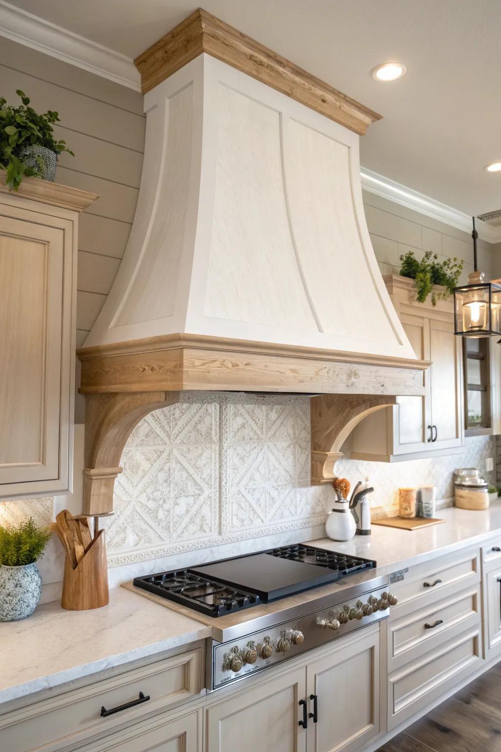 Elevate your kitchen with elegant polymer trim, achieving a high-end aesthetic on a budget.