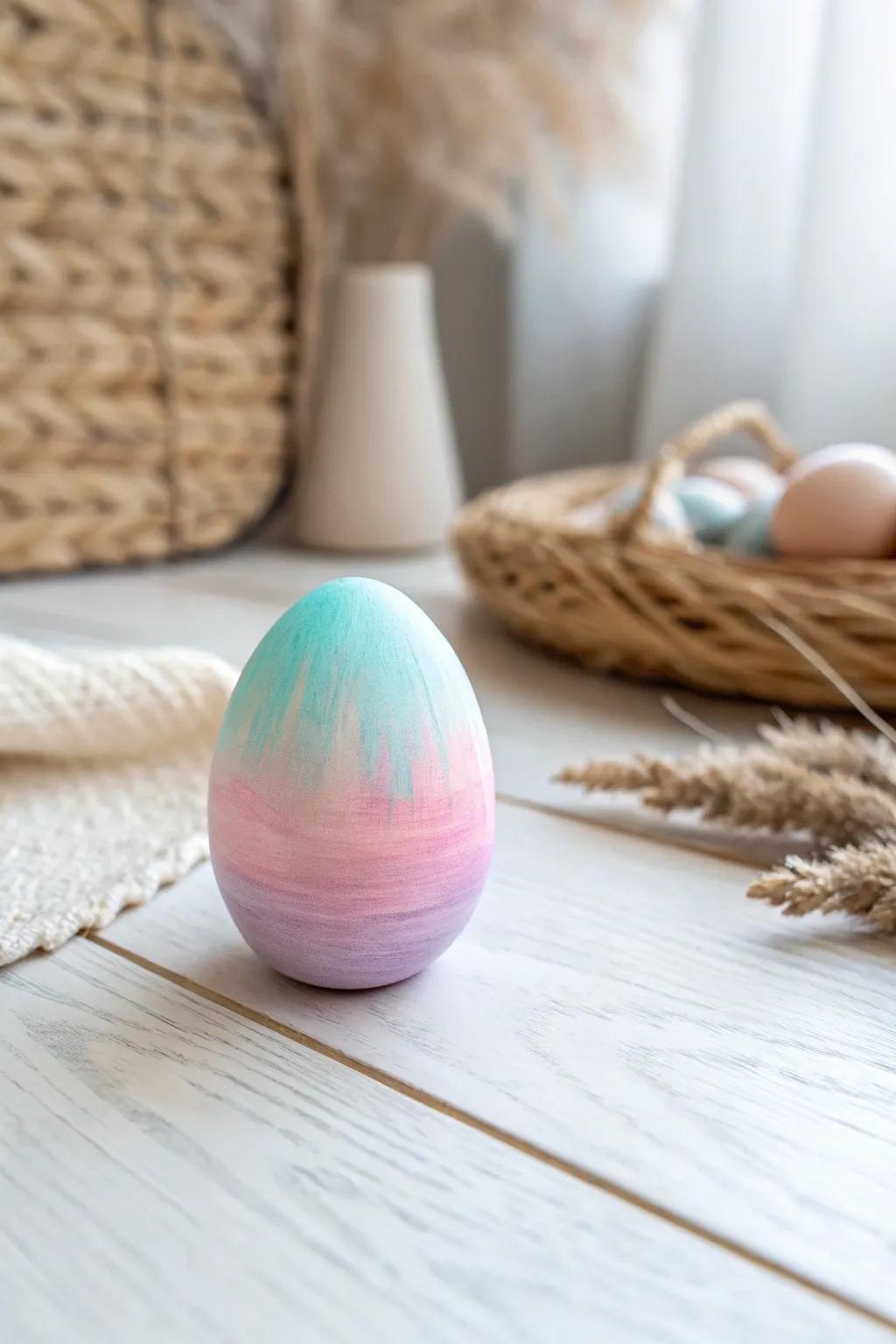 Explore the enchanting realm of temperature-sensitive magic with this captivating hue-shifting egg.