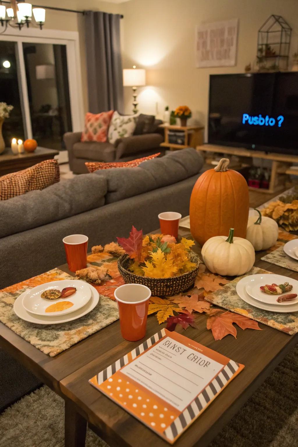 Participate in a delightful and stimulating fall-oriented fun facts night.