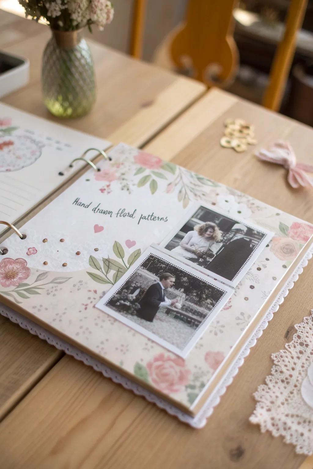 Immortalize your family's journey in a page of artful memories.