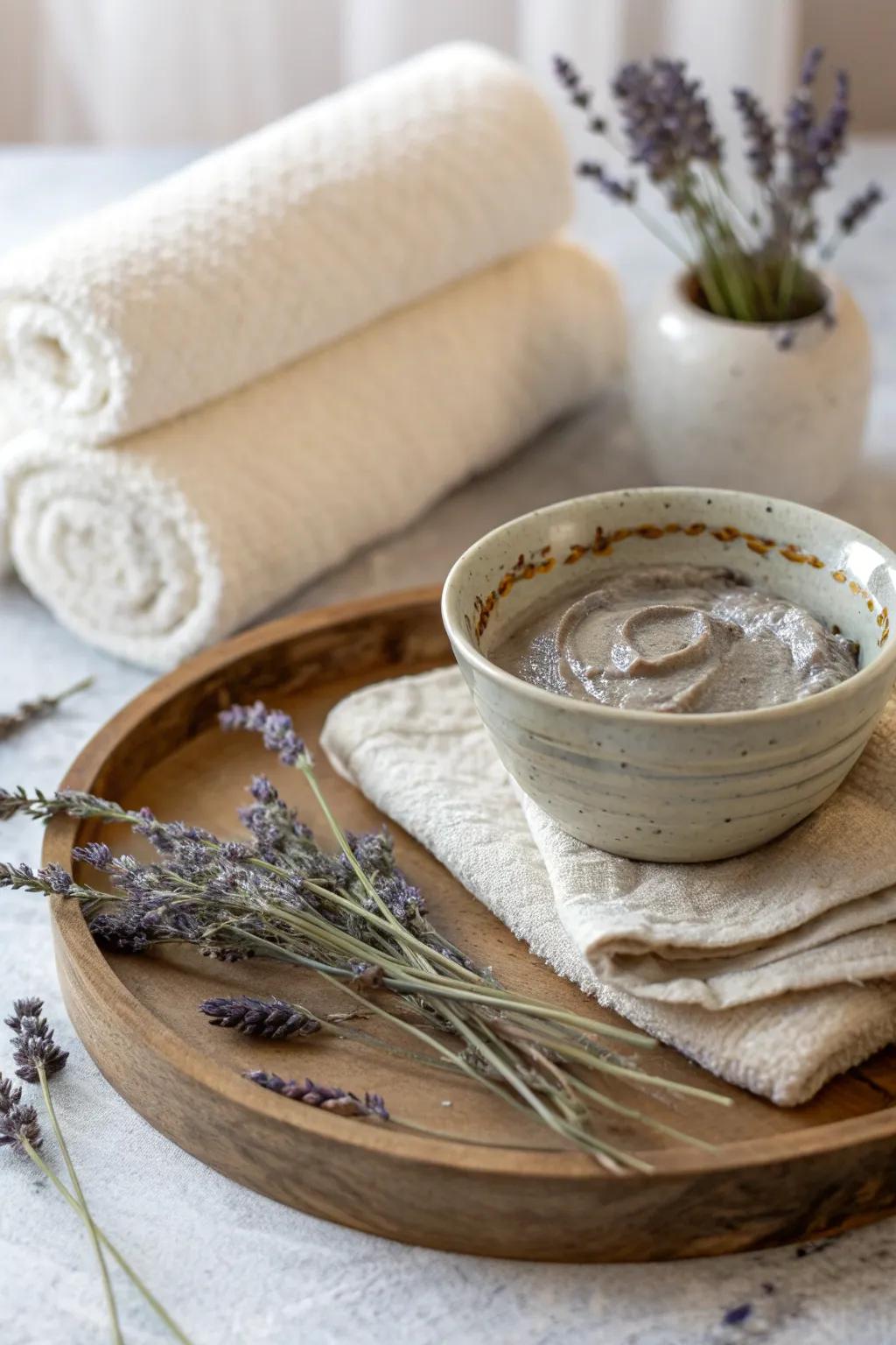 Indulge in a serene personalized spa experience with natural elegance. #PamperMom #MinimalistLuxury