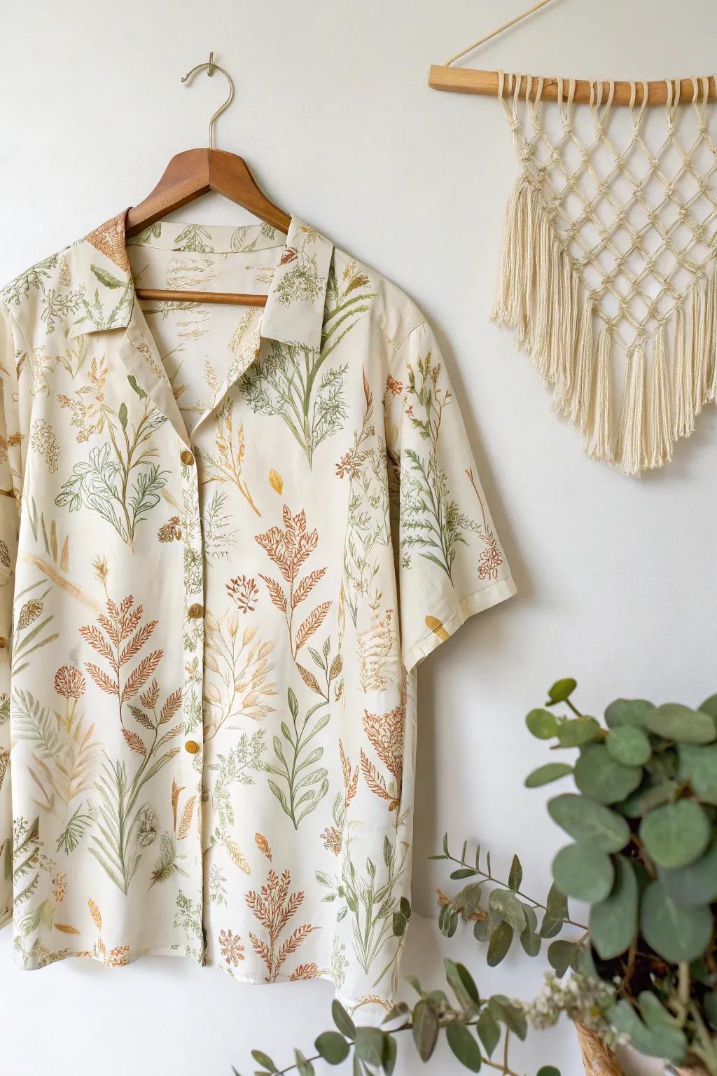 Embrace nature's hues with a touch of elegance and simplicity 🌿 #NatureInspired #MinimalistBoho #GirlsTripStyle