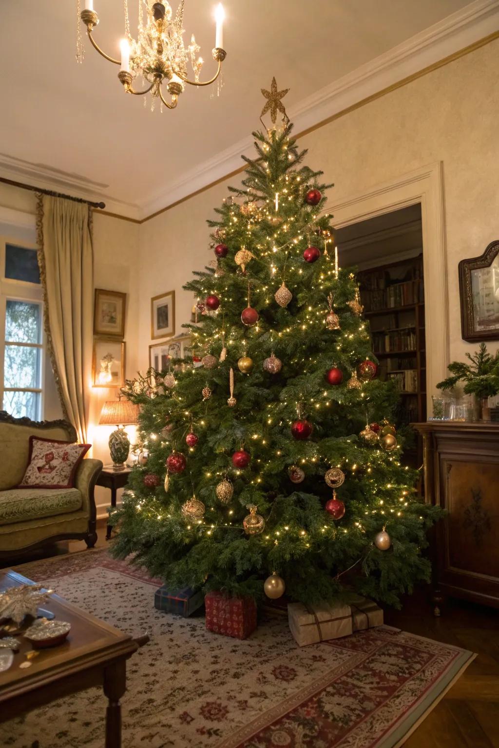 A vintner Christmas tree that introduces timeless charm and nostalgia to your holiday décor.
