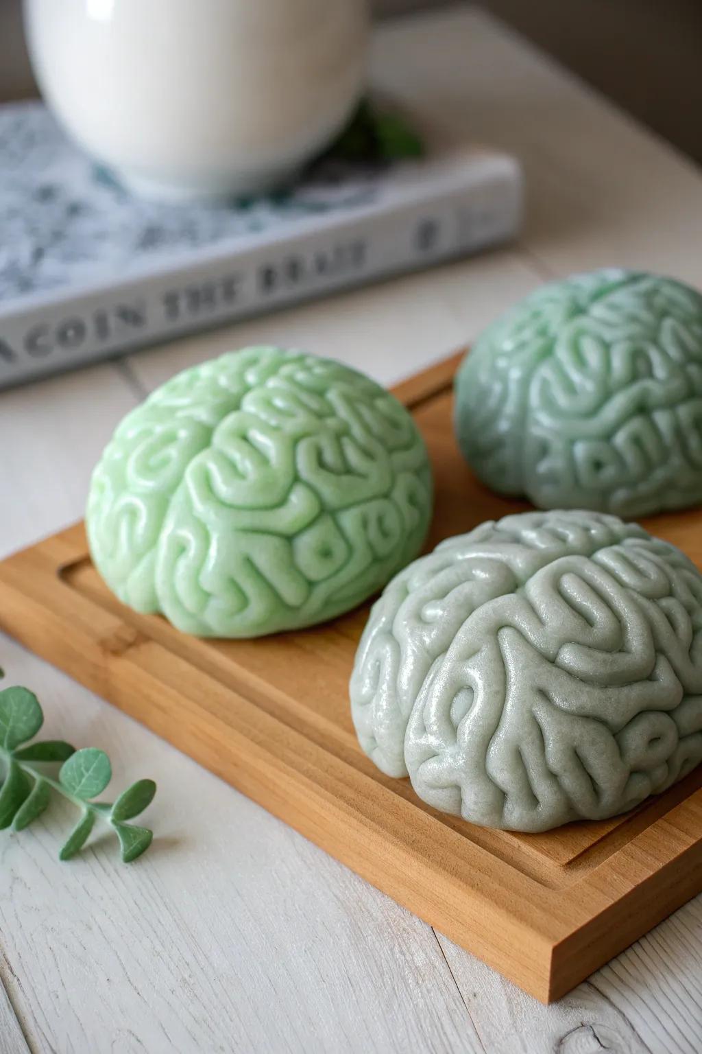 Embrace spectral elegance through our Zombie Cerebrum Slime - a flawless fusion of artistry and All Hallows' Eve levity!