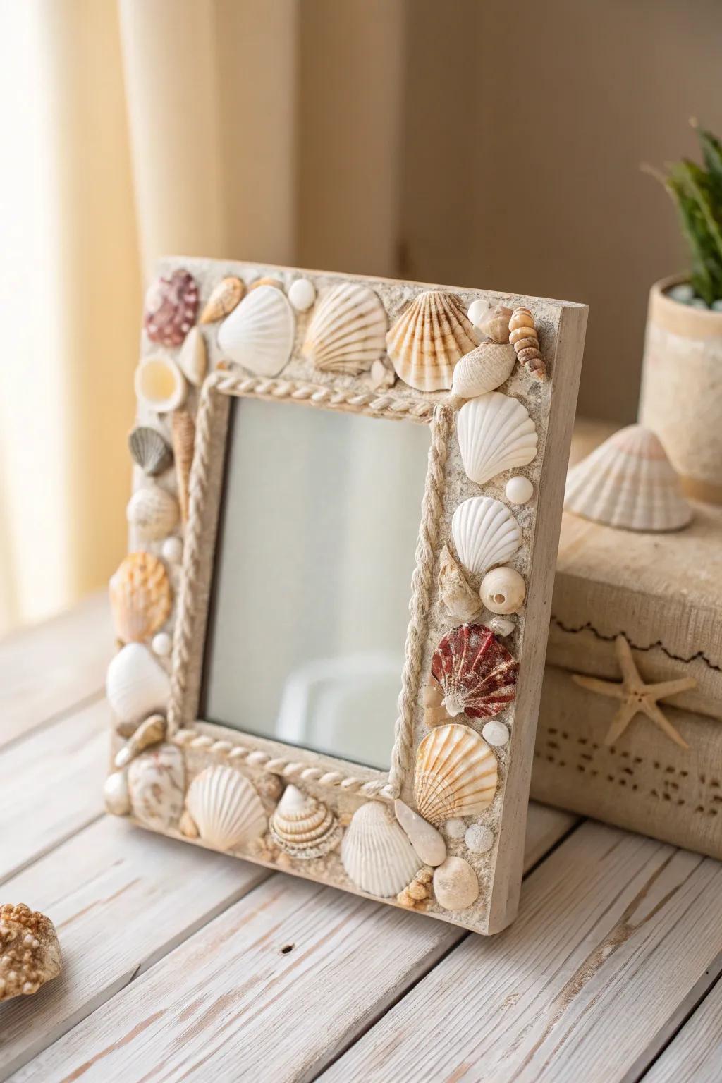 Capture your seaside reminiscences with a fragment of nature's elegance.