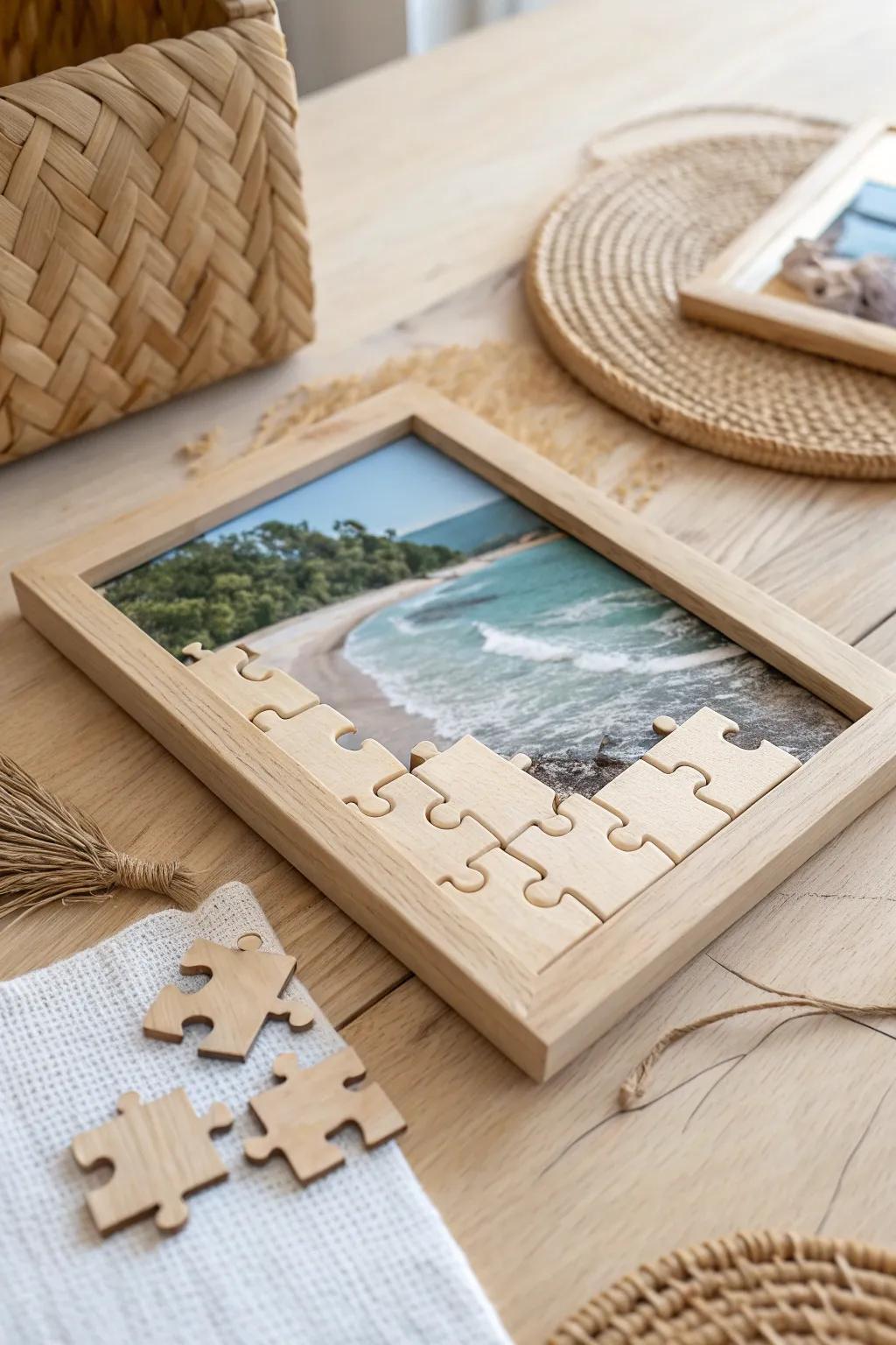 Weave a memorable evening using a personalized jigsaw, where every piece tells a story.