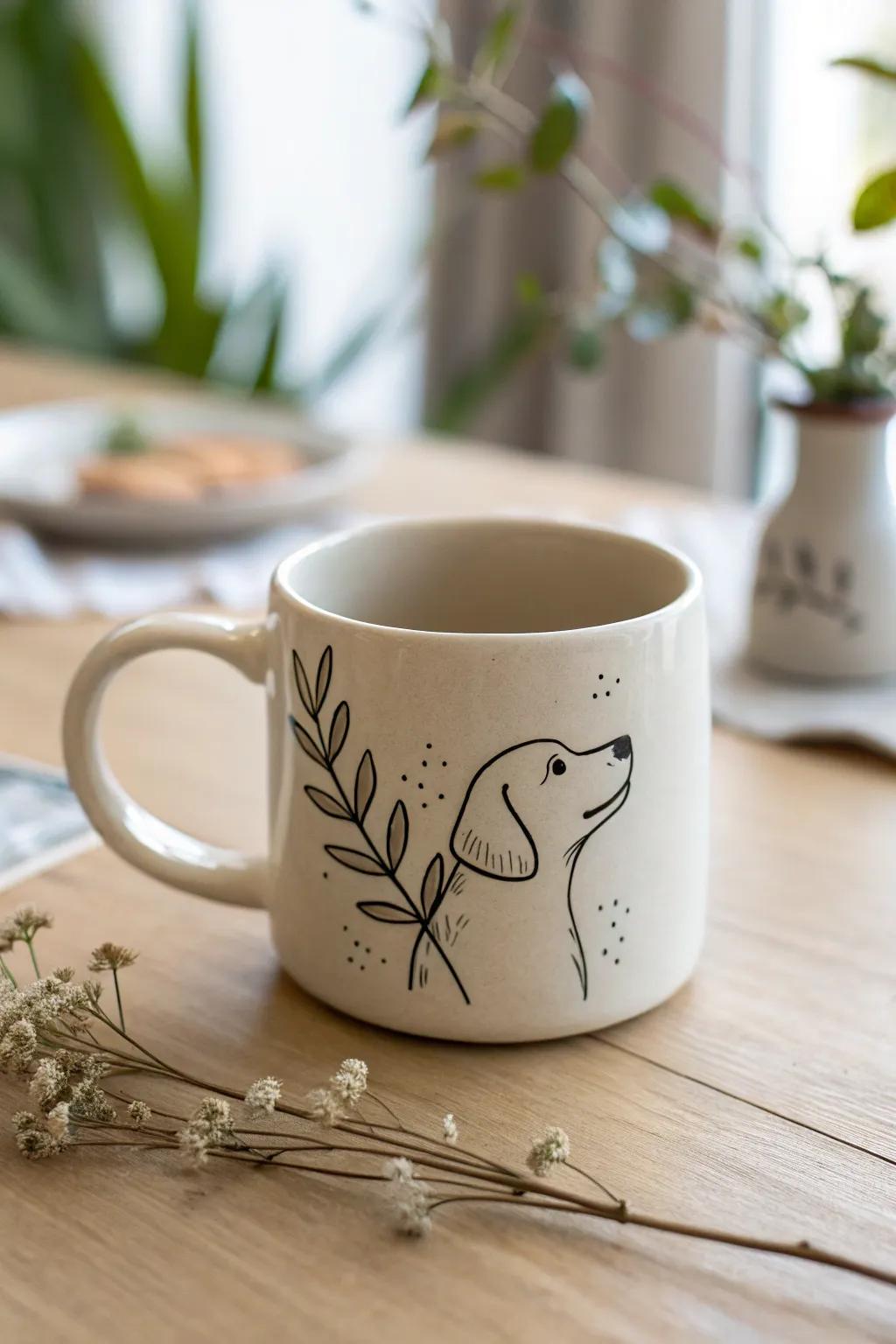 Sip your morning coffee with a blend of personalization and elegance. ☕️✨